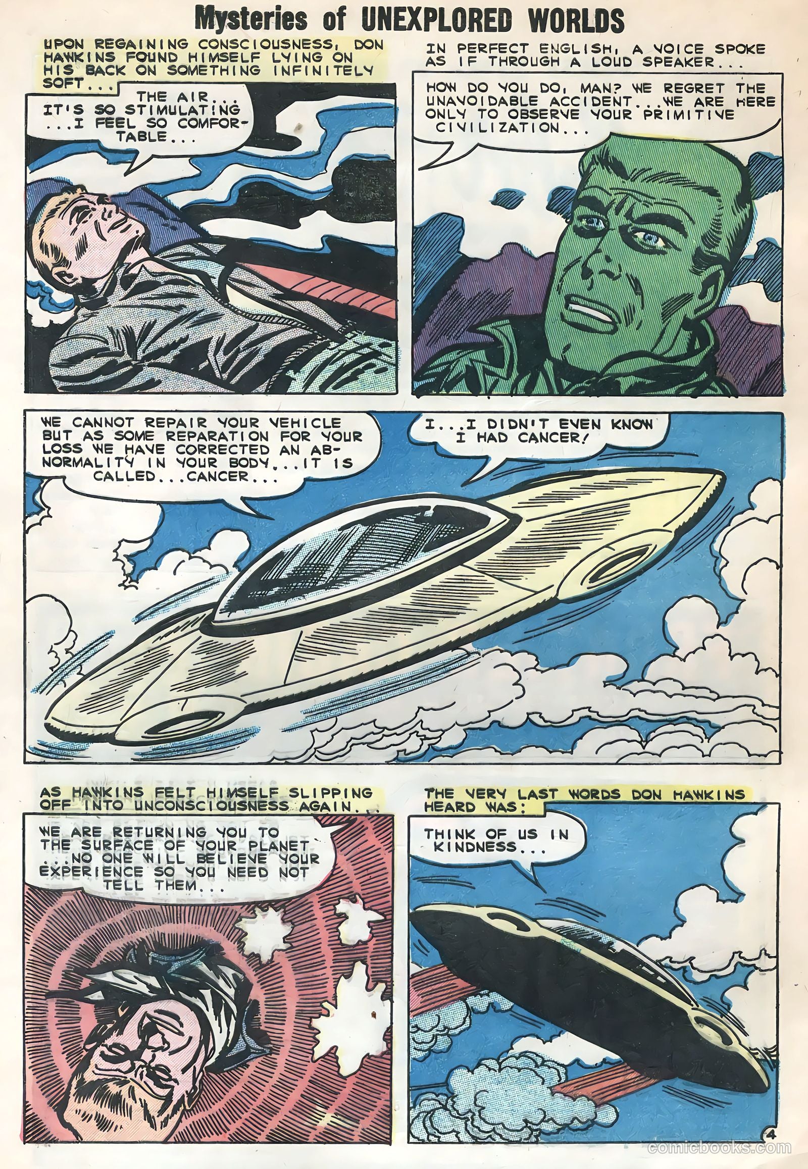 Mysteries of Unexplored Worlds #15 (1959) — page 32 of 36