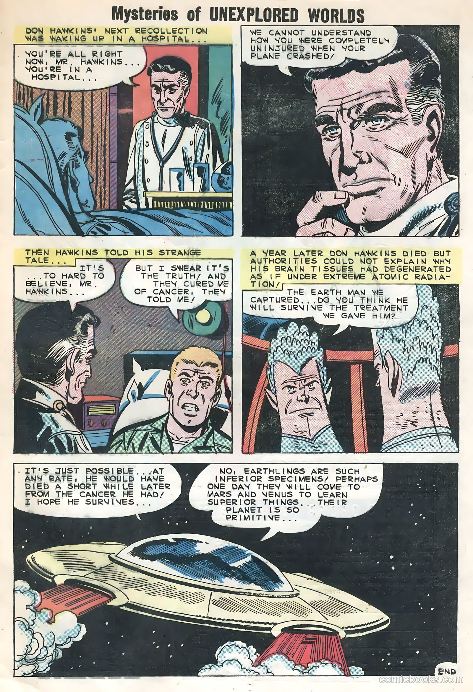 Mysteries of Unexplored Worlds #15 (1959) — page 33 of 36