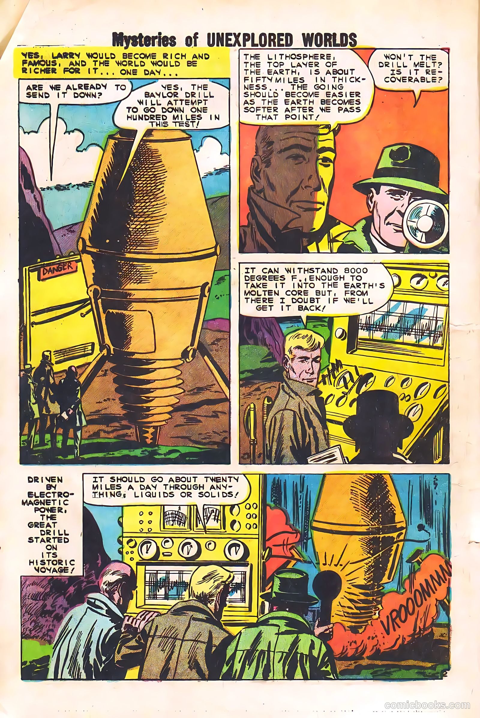 Mysteries of Unexplored Worlds #16 (1960) — page 4 of 36