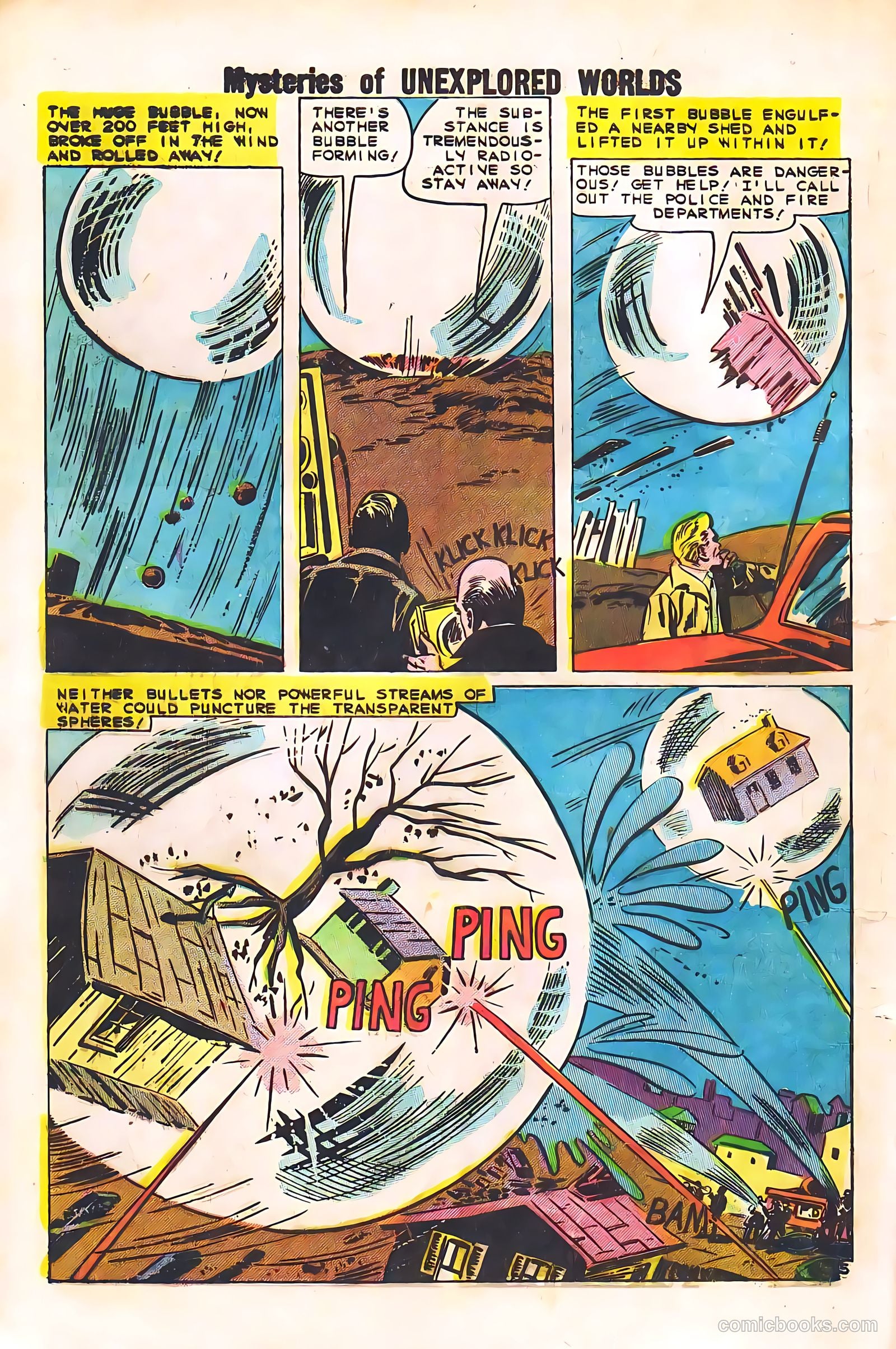 Mysteries of Unexplored Worlds #16 (1960) — page 8 of 36
