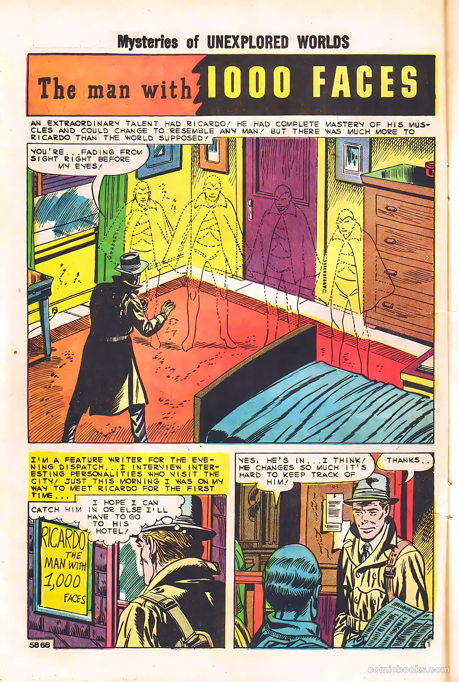 Mysteries of Unexplored Worlds #16 (1960) — page 10 of 36