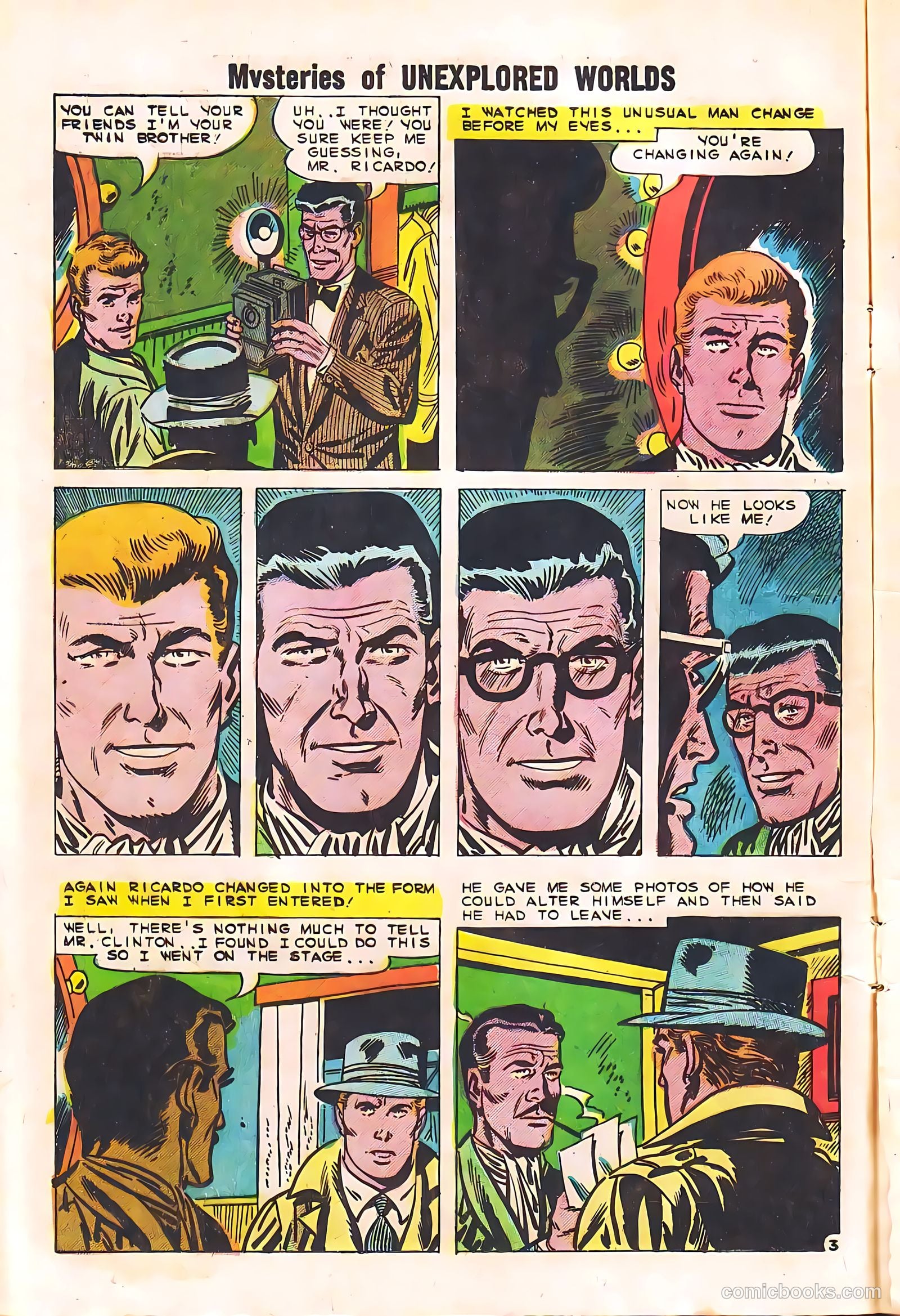 Mysteries of Unexplored Worlds #16 (1960) — page 12 of 36
