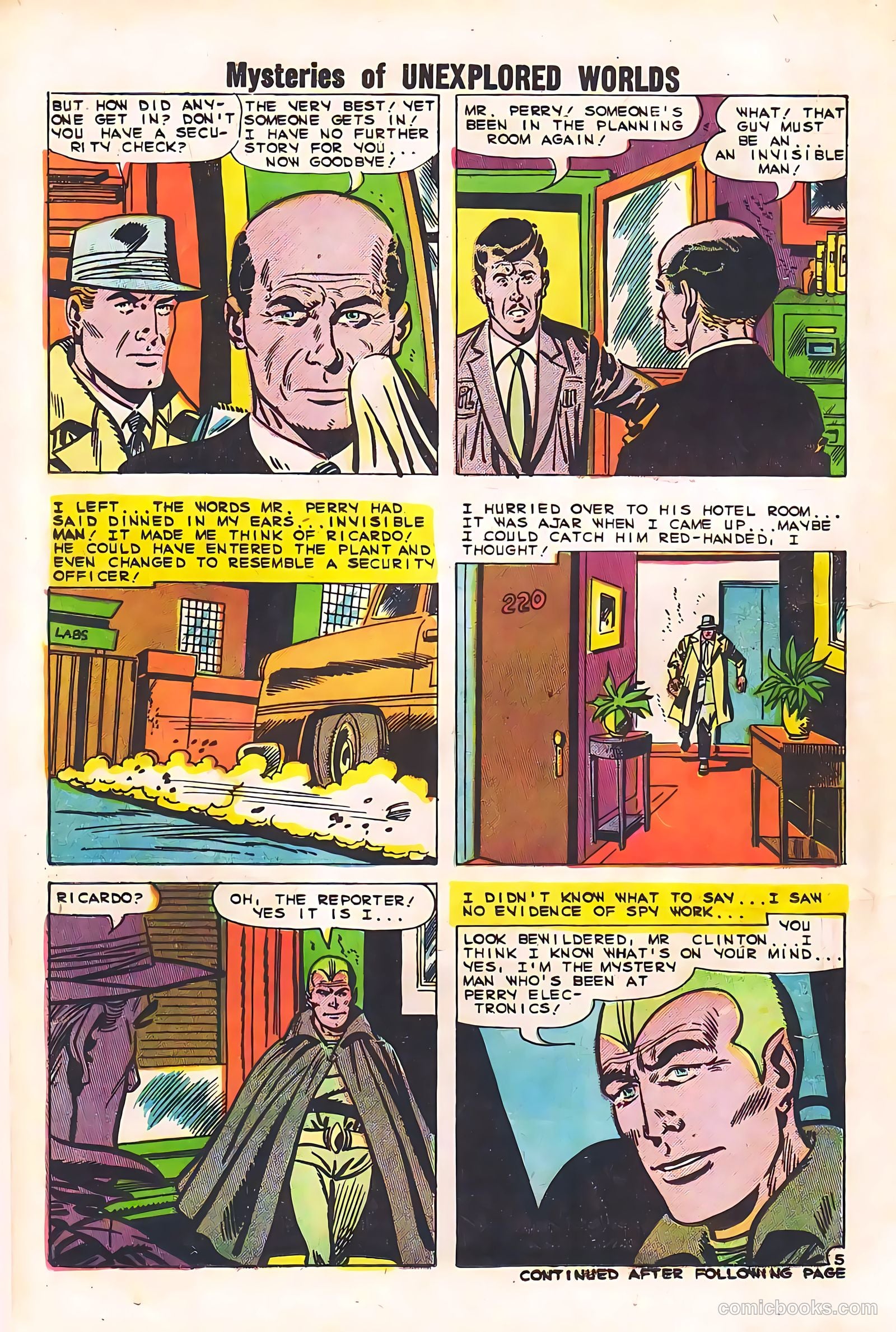 Mysteries of Unexplored Worlds #16 (1960) — page 14 of 36