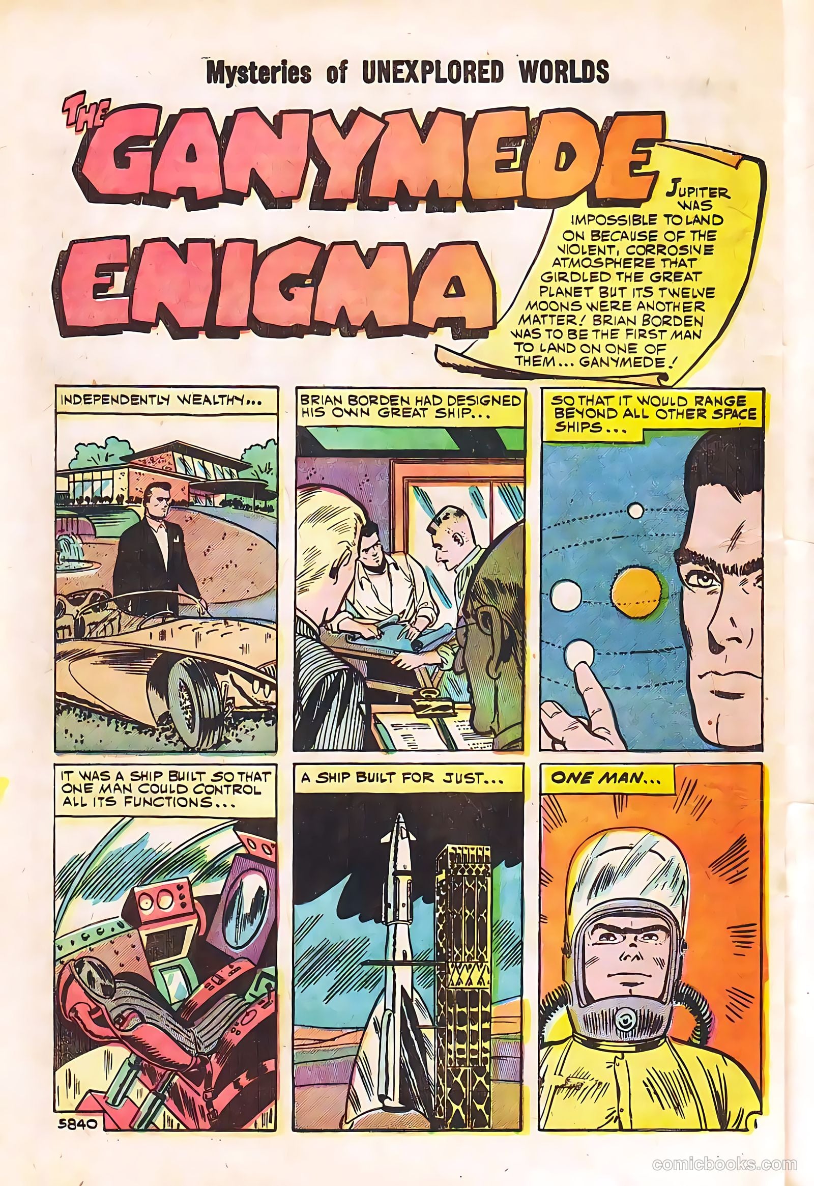 Mysteries of Unexplored Worlds #16 (1960) — page 20 of 36