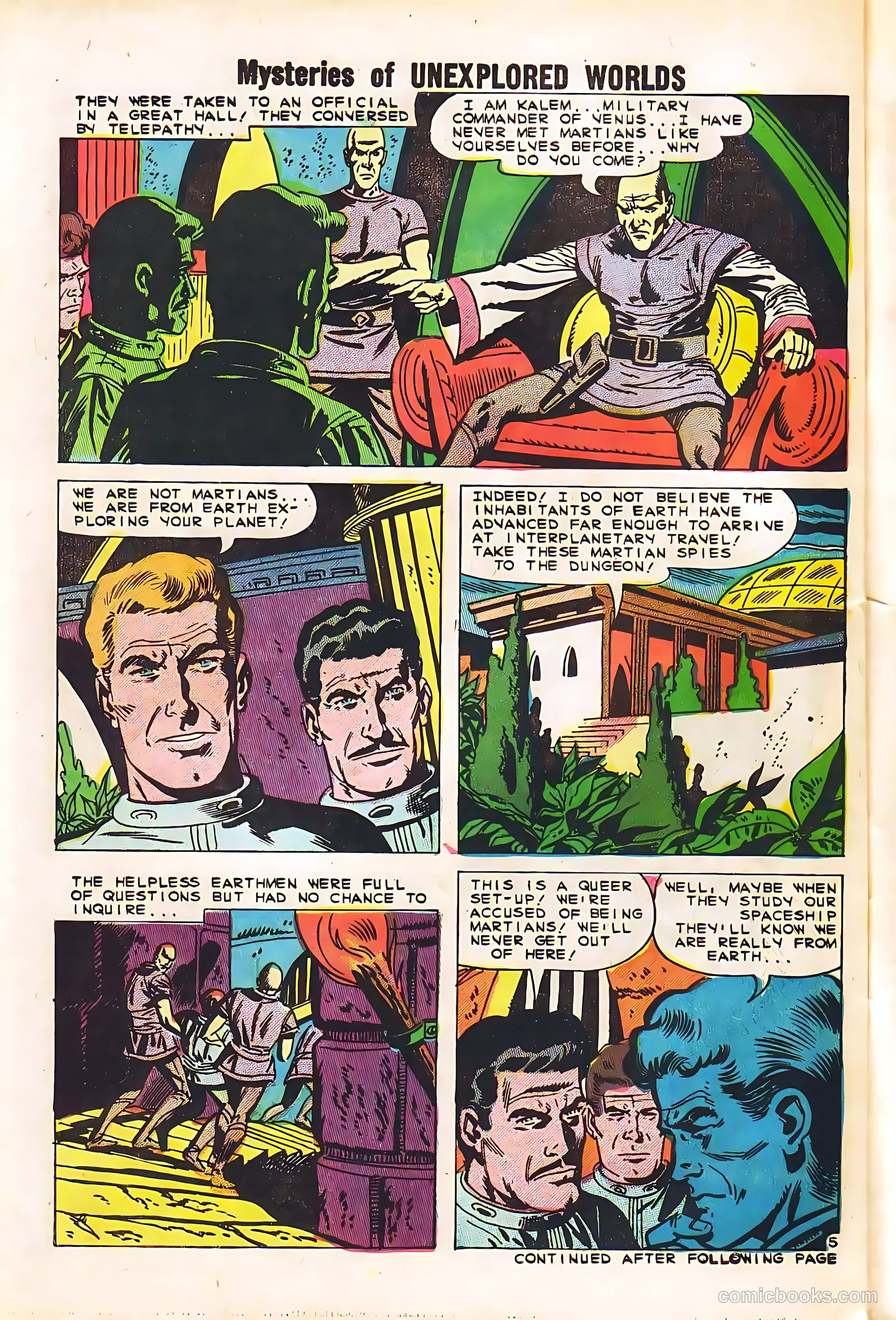 Mysteries of Unexplored Worlds #16 (1960) — page 30 of 36