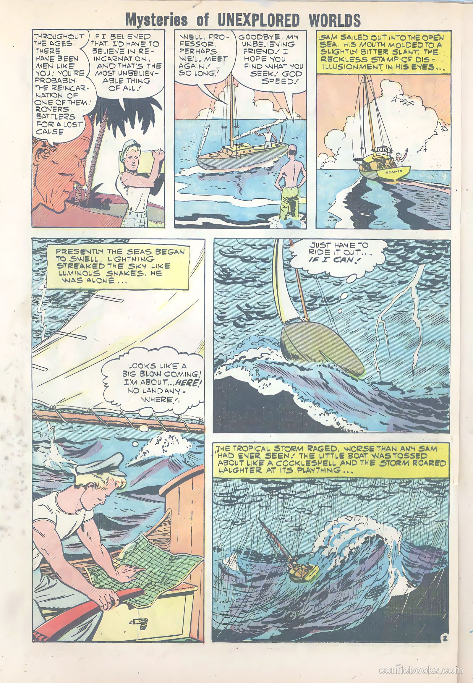 Mysteries of Unexplored Worlds #17 (1960) — page 20 of 36