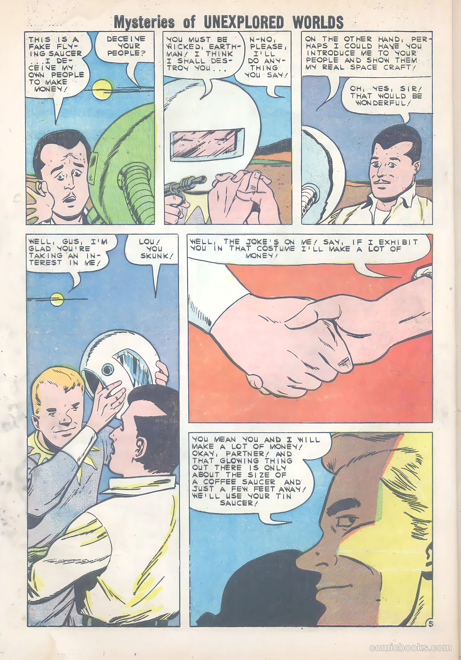 Mysteries of Unexplored Worlds #17 (1960) — page 32 of 36