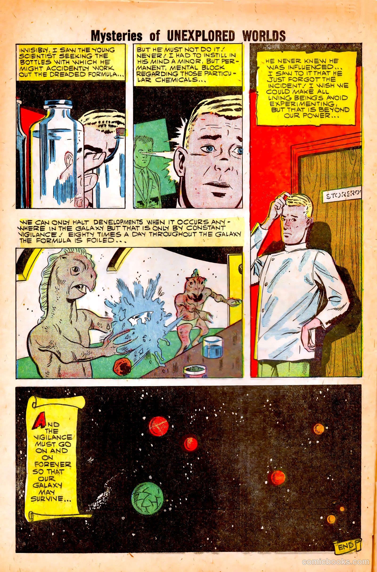 Mysteries of Unexplored Worlds #18 (1960) — page 8 of 36