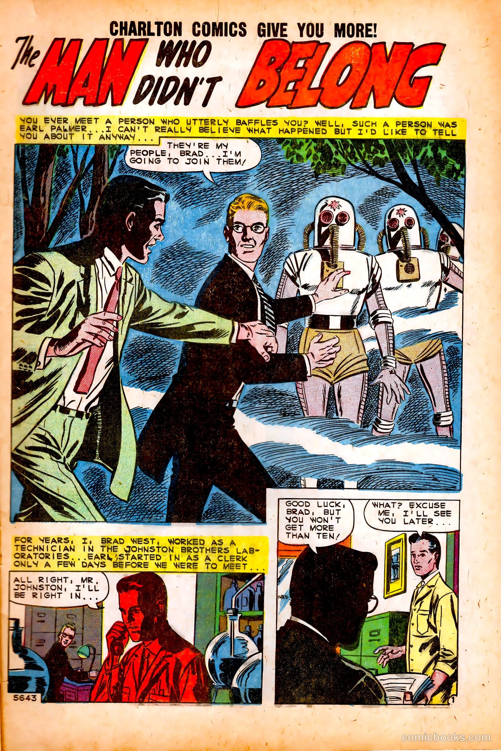 Mysteries of Unexplored Worlds #18 (1960) — page 9 of 36
