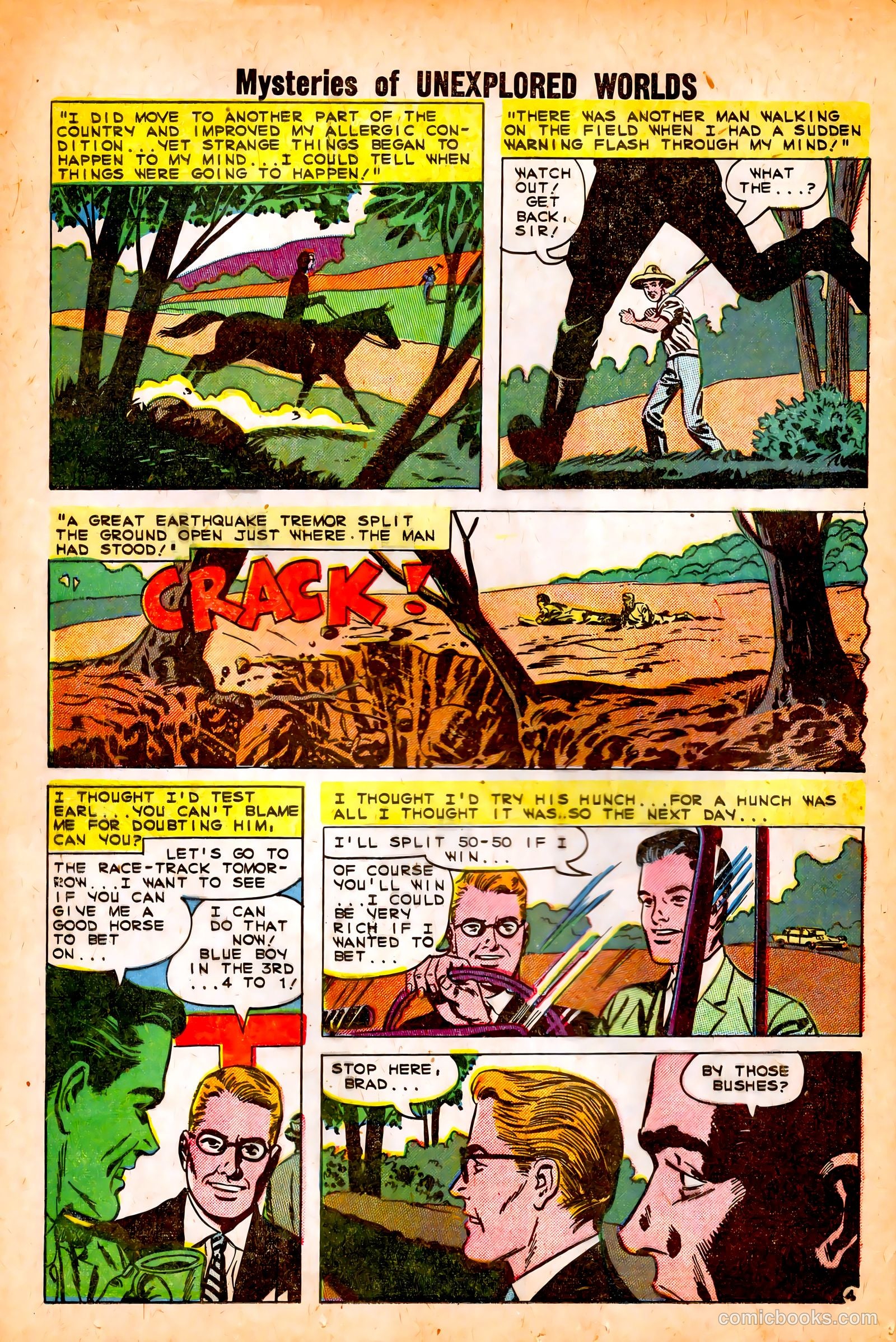 Mysteries of Unexplored Worlds #18 (1960) — page 12 of 36