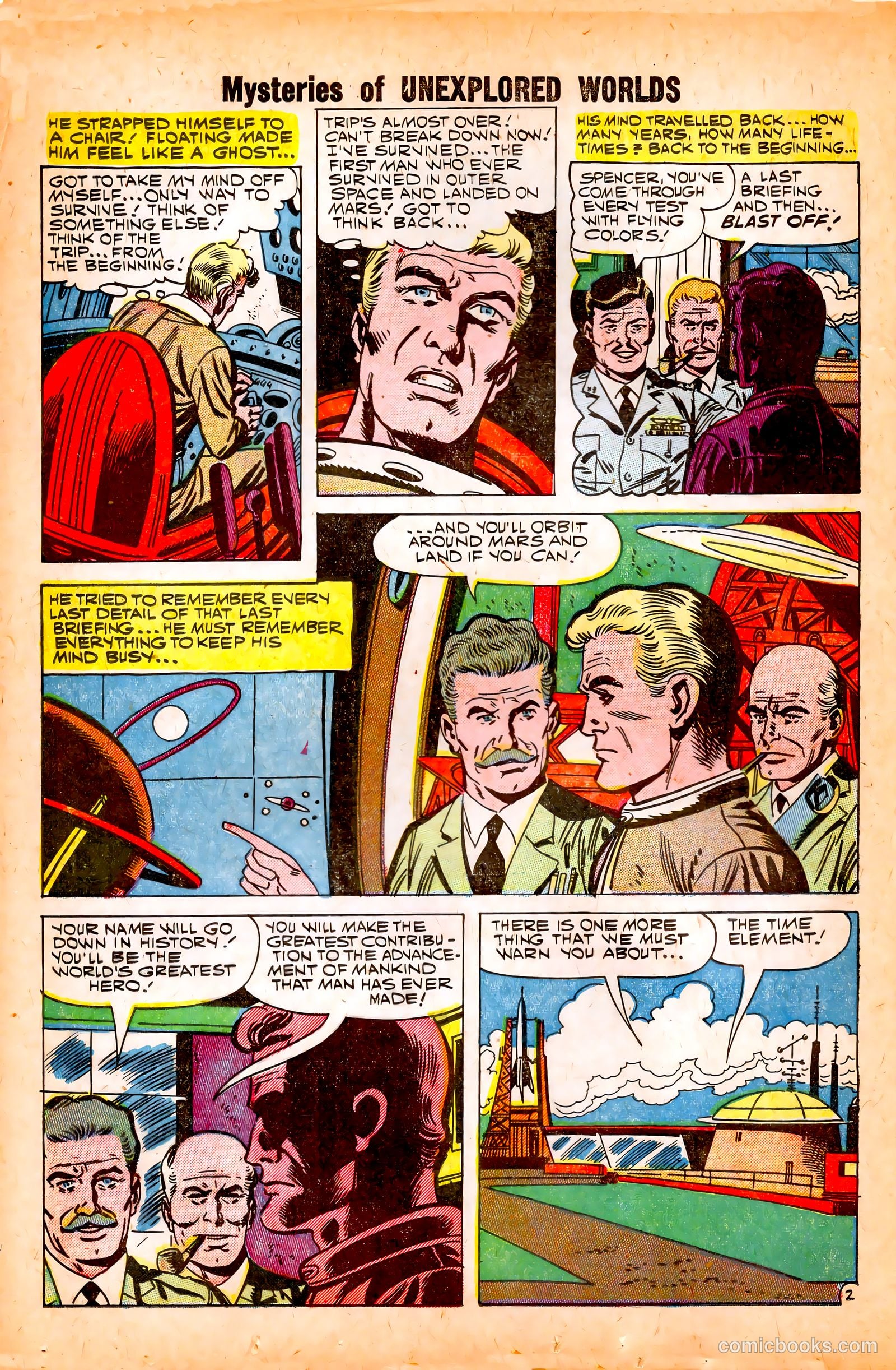 Mysteries of Unexplored Worlds #18 (1960) — page 16 of 36