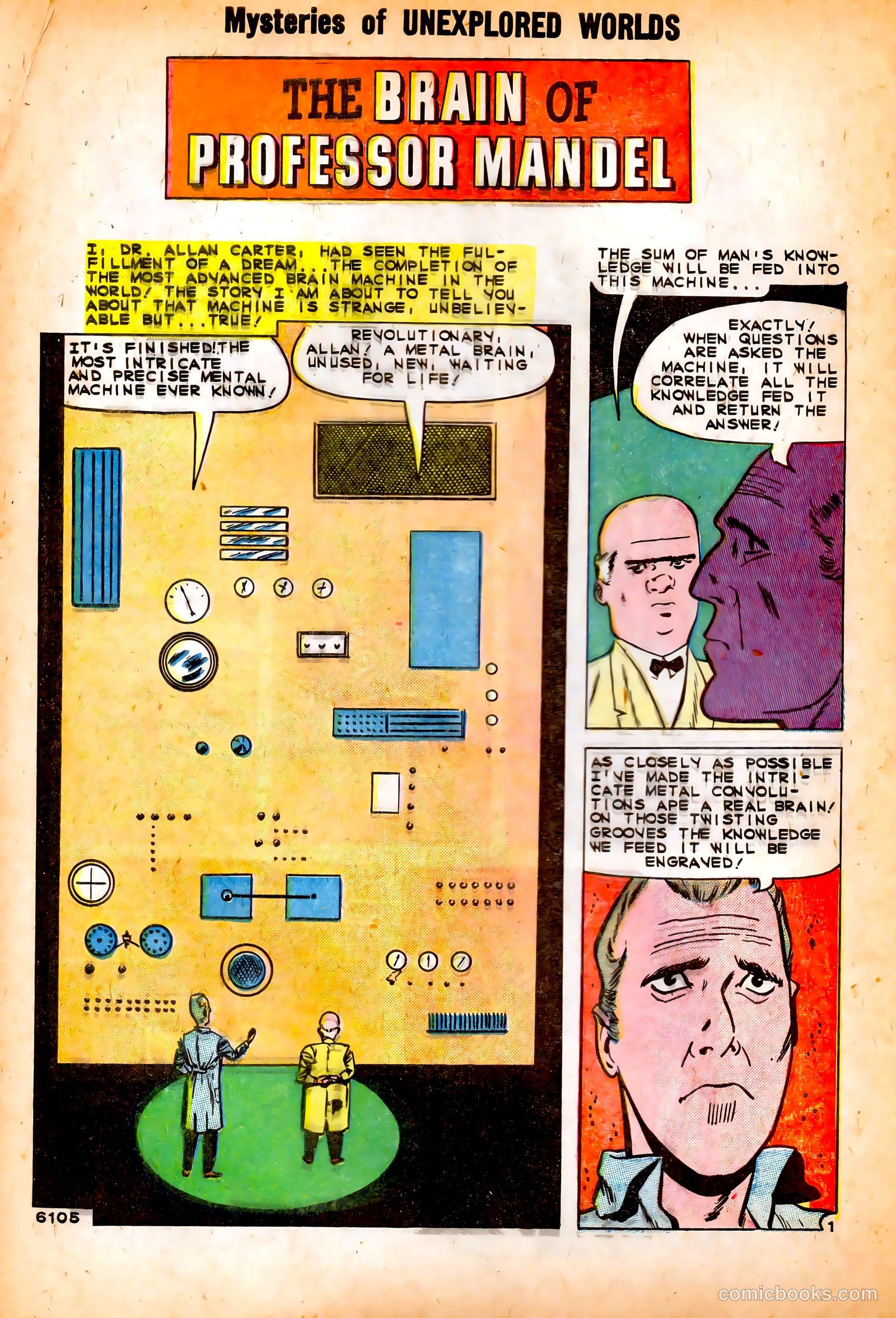 Mysteries of Unexplored Worlds #18 (1960) — page 28 of 36