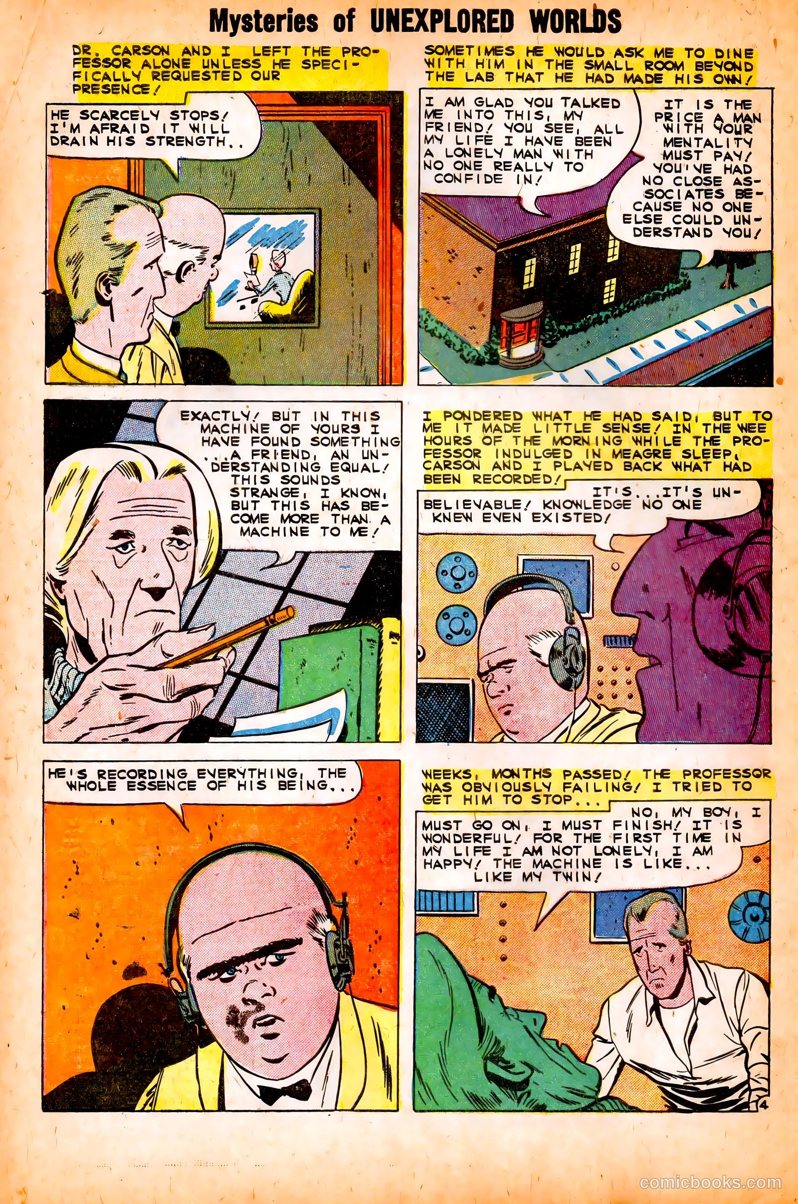 Mysteries of Unexplored Worlds #18 (1960) — page 32 of 36
