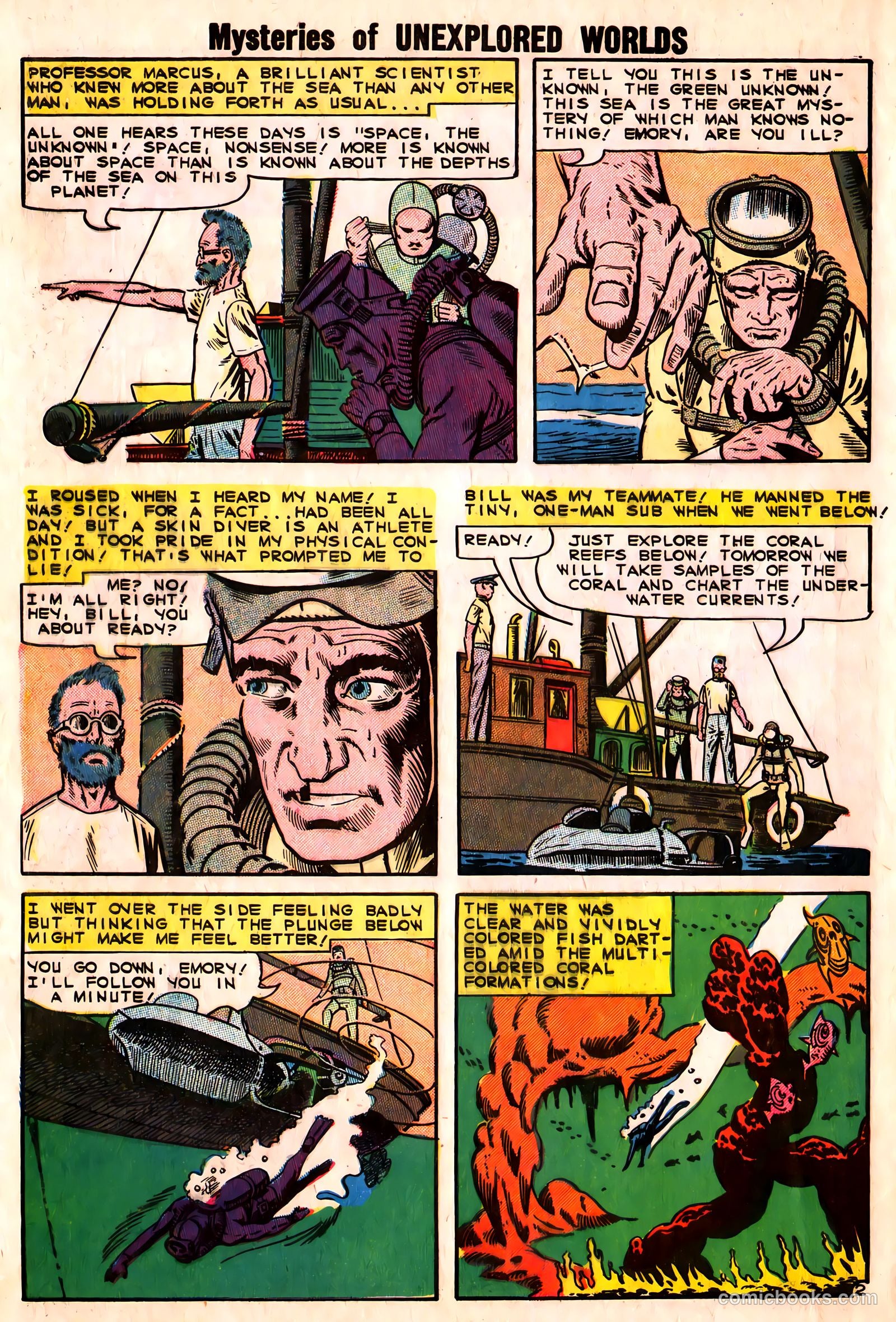 Mysteries of Unexplored Worlds #19 (1960) — page 4 of 36