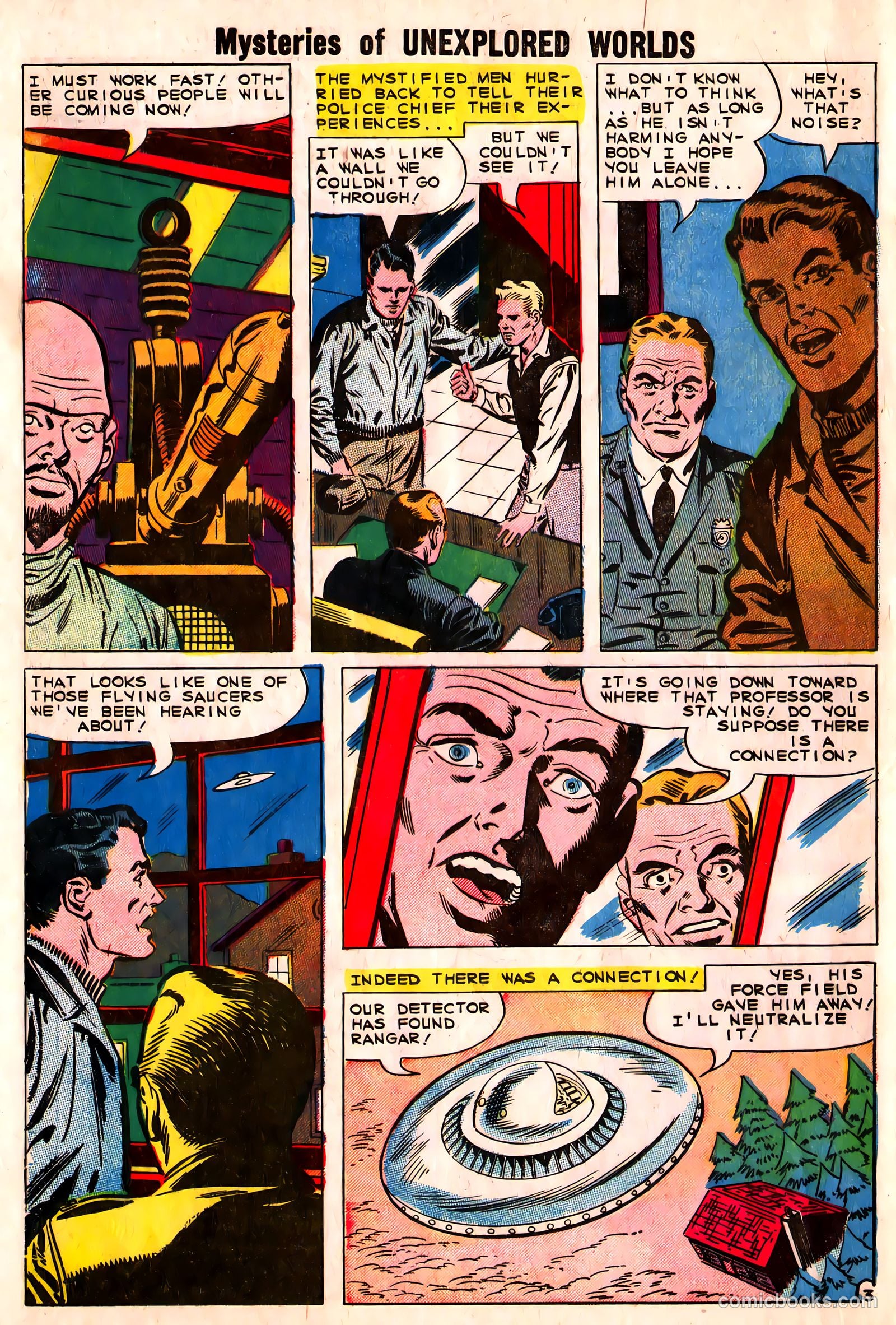 Mysteries of Unexplored Worlds #19 (1960) — page 12 of 36
