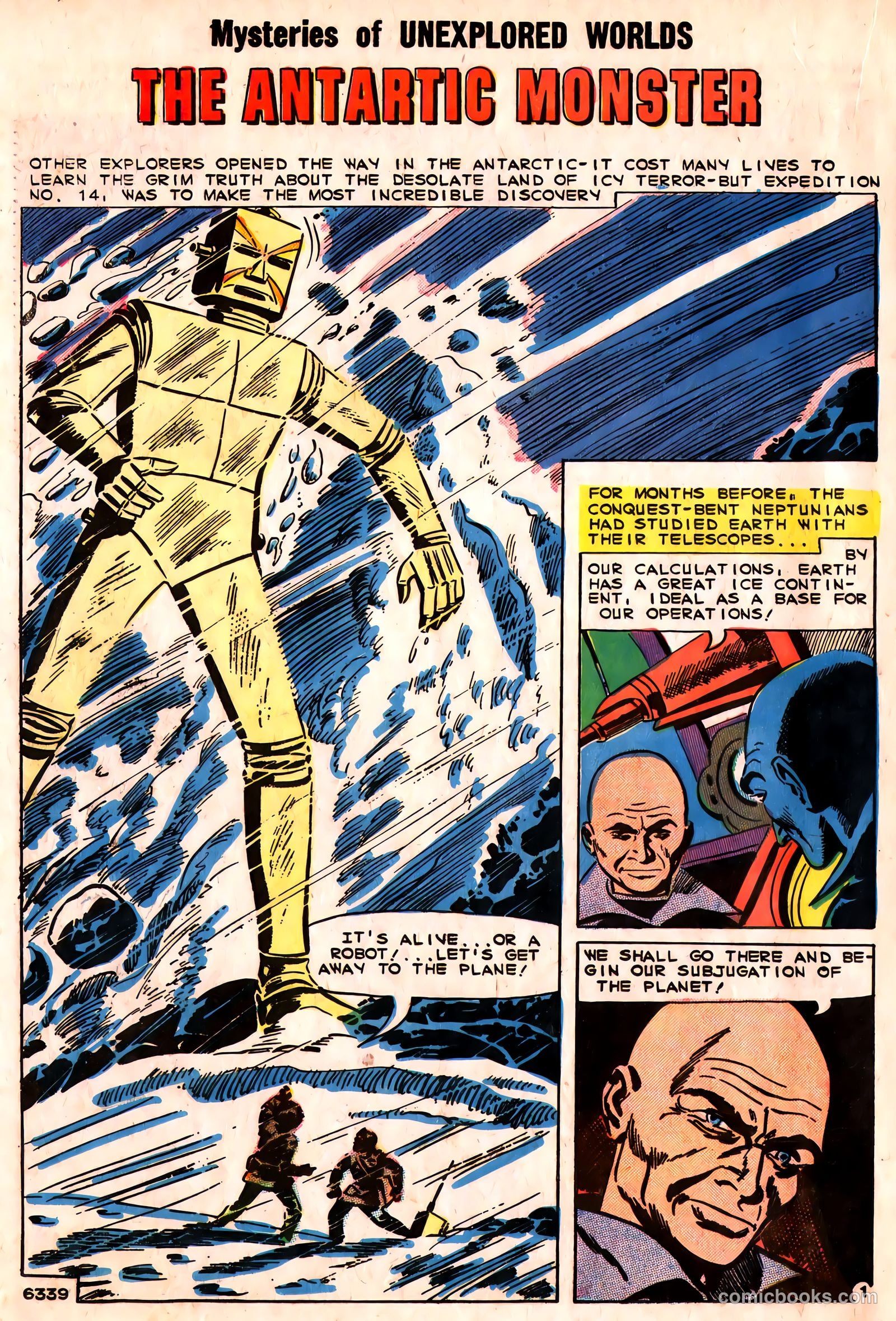 Mysteries of Unexplored Worlds #19 (1960) — page 20 of 36