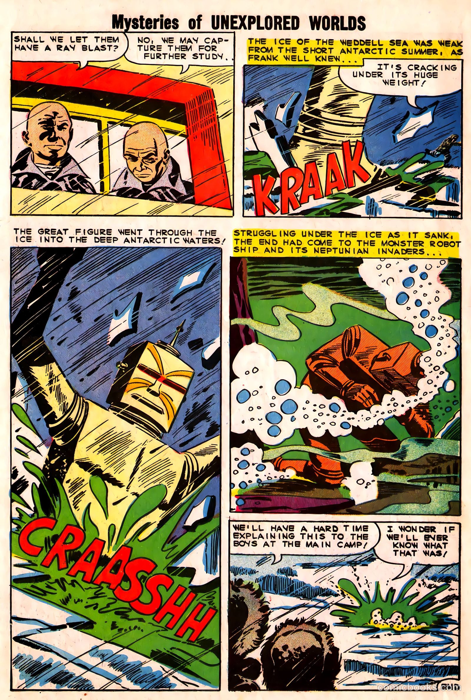 Mysteries of Unexplored Worlds #19 (1960) — page 26 of 36