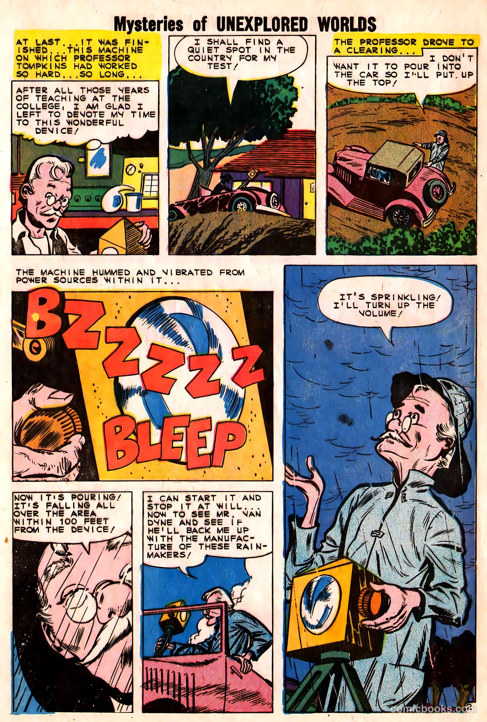 Mysteries of Unexplored Worlds #19 (1960) — page 28 of 36