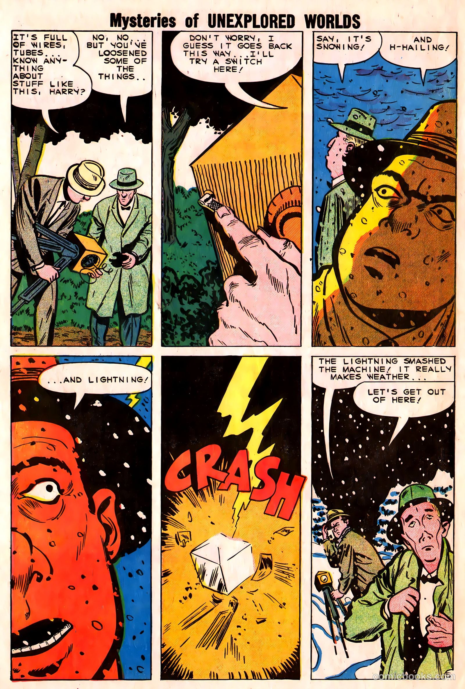 Mysteries of Unexplored Worlds #19 (1960) — page 32 of 36