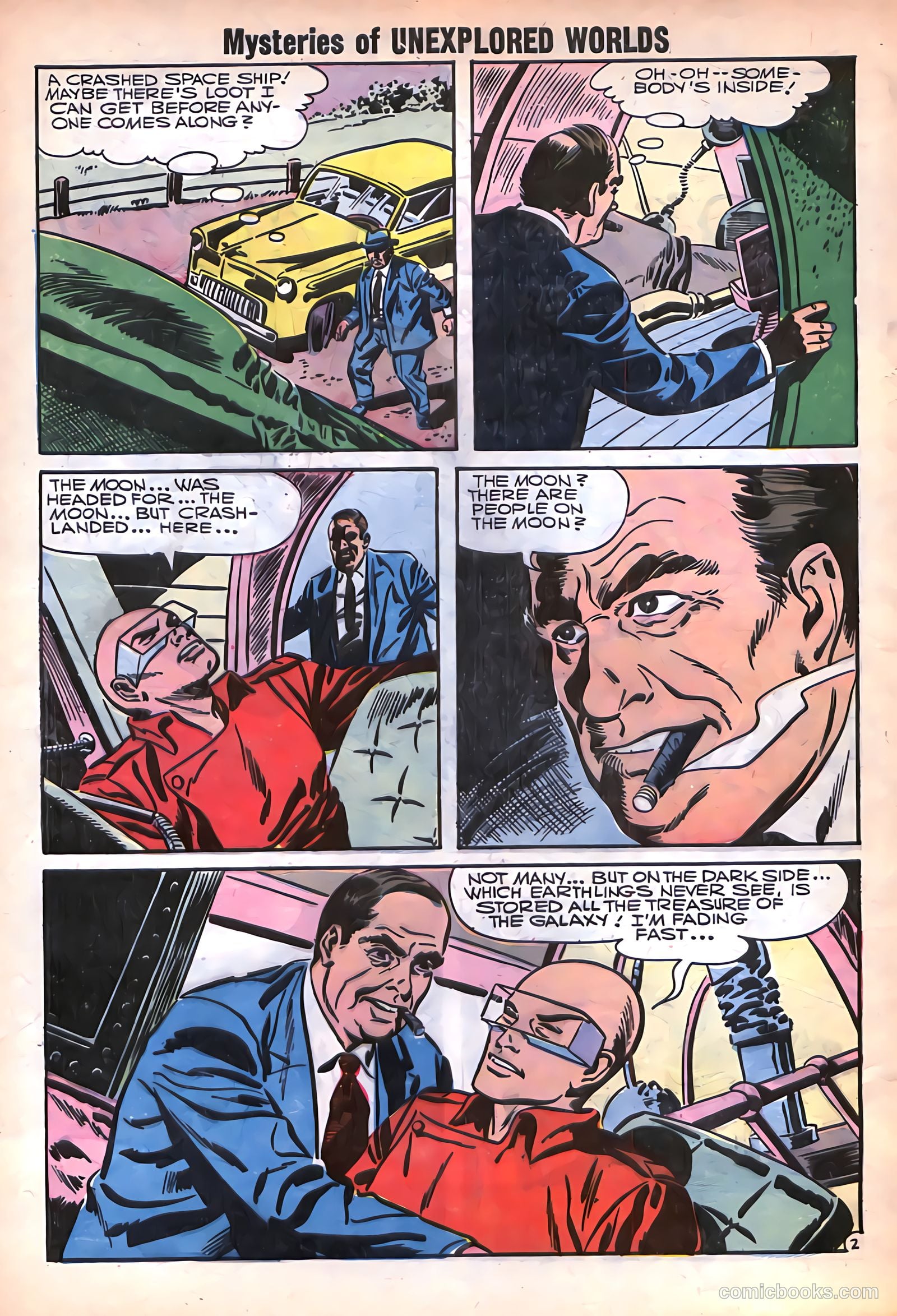 Mysteries of Unexplored Worlds #2 (1957) — page 4 of 36