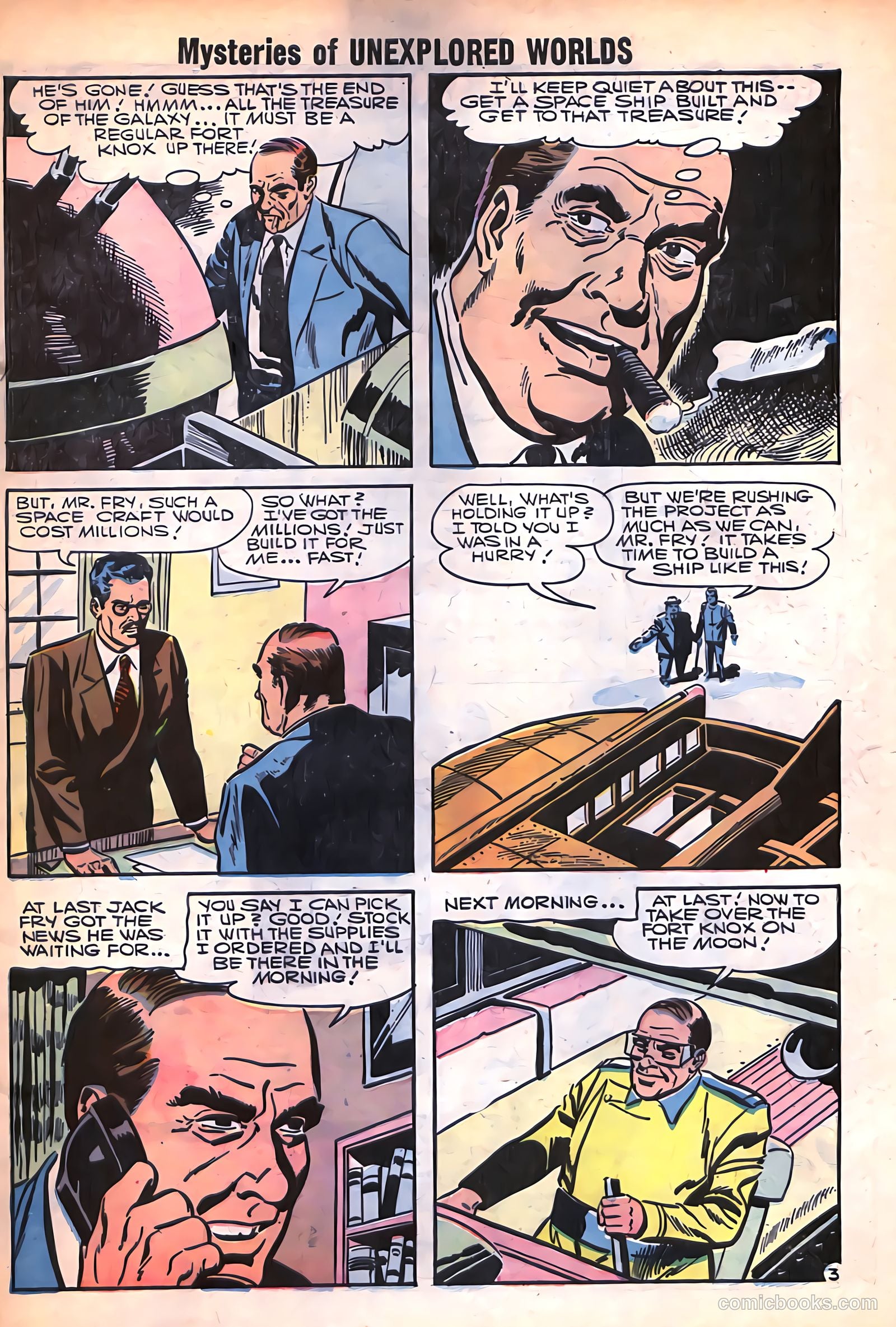Mysteries of Unexplored Worlds #2 (1957) — page 5 of 36