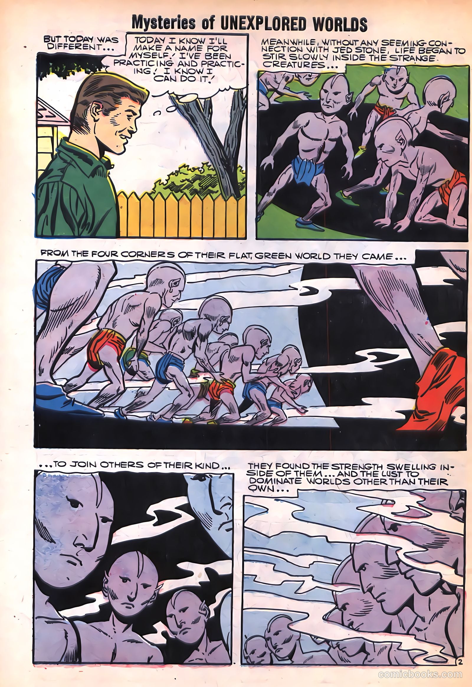 Mysteries of Unexplored Worlds #2 (1957) — page 10 of 36