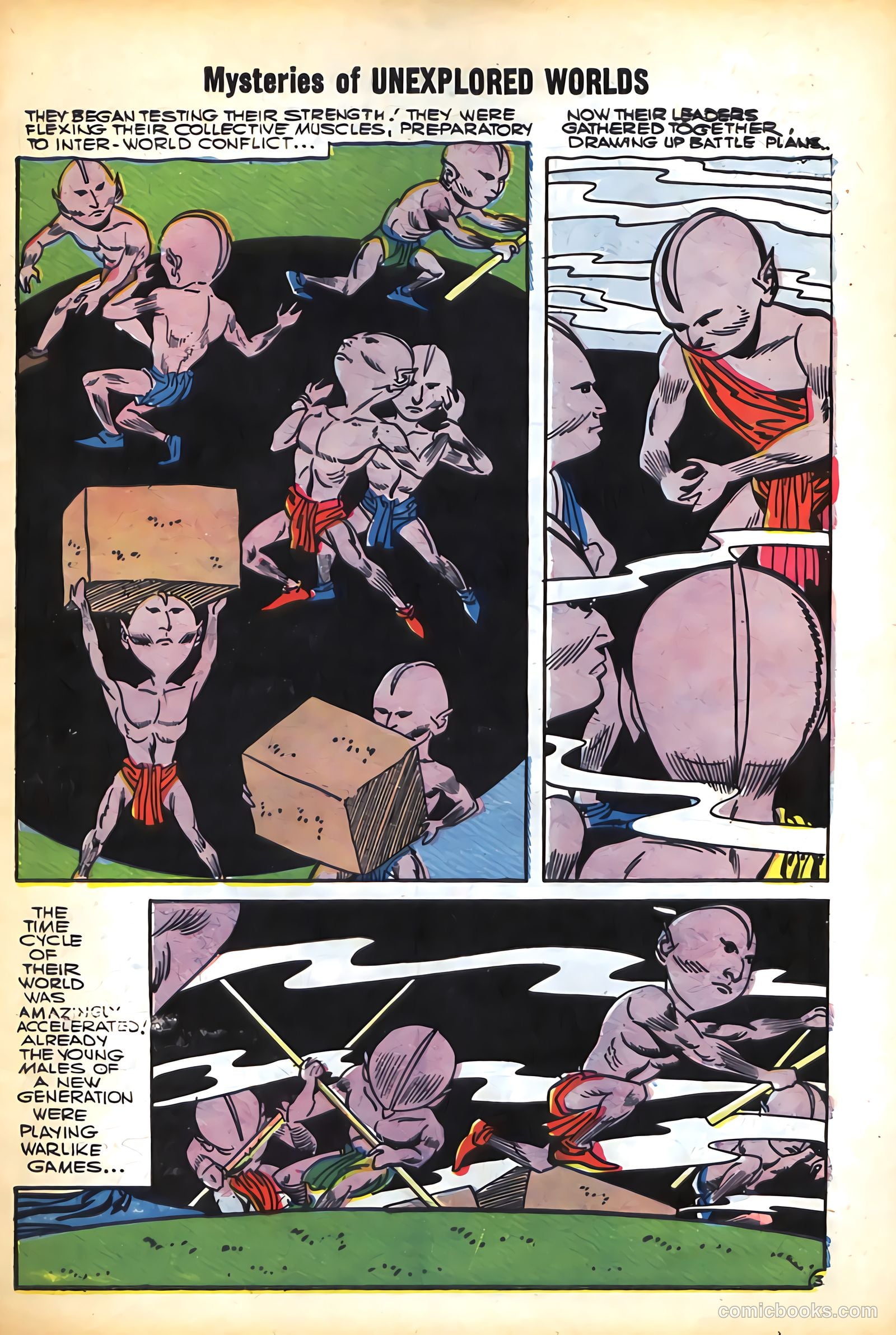 Mysteries of Unexplored Worlds #2 (1957) — page 11 of 36