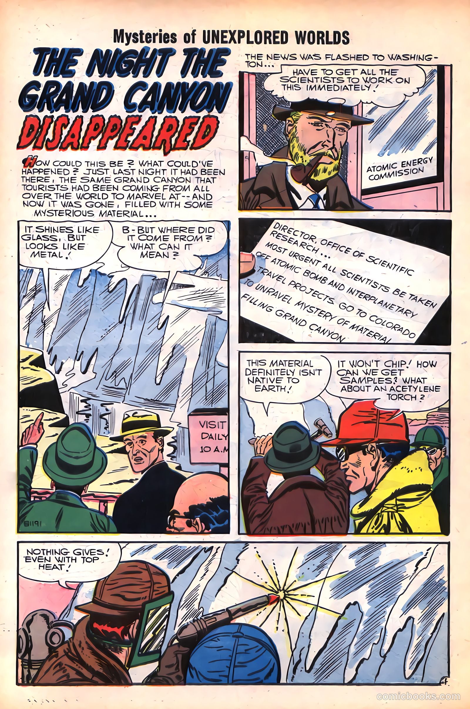 Mysteries of Unexplored Worlds #2 (1957) — page 14 of 36