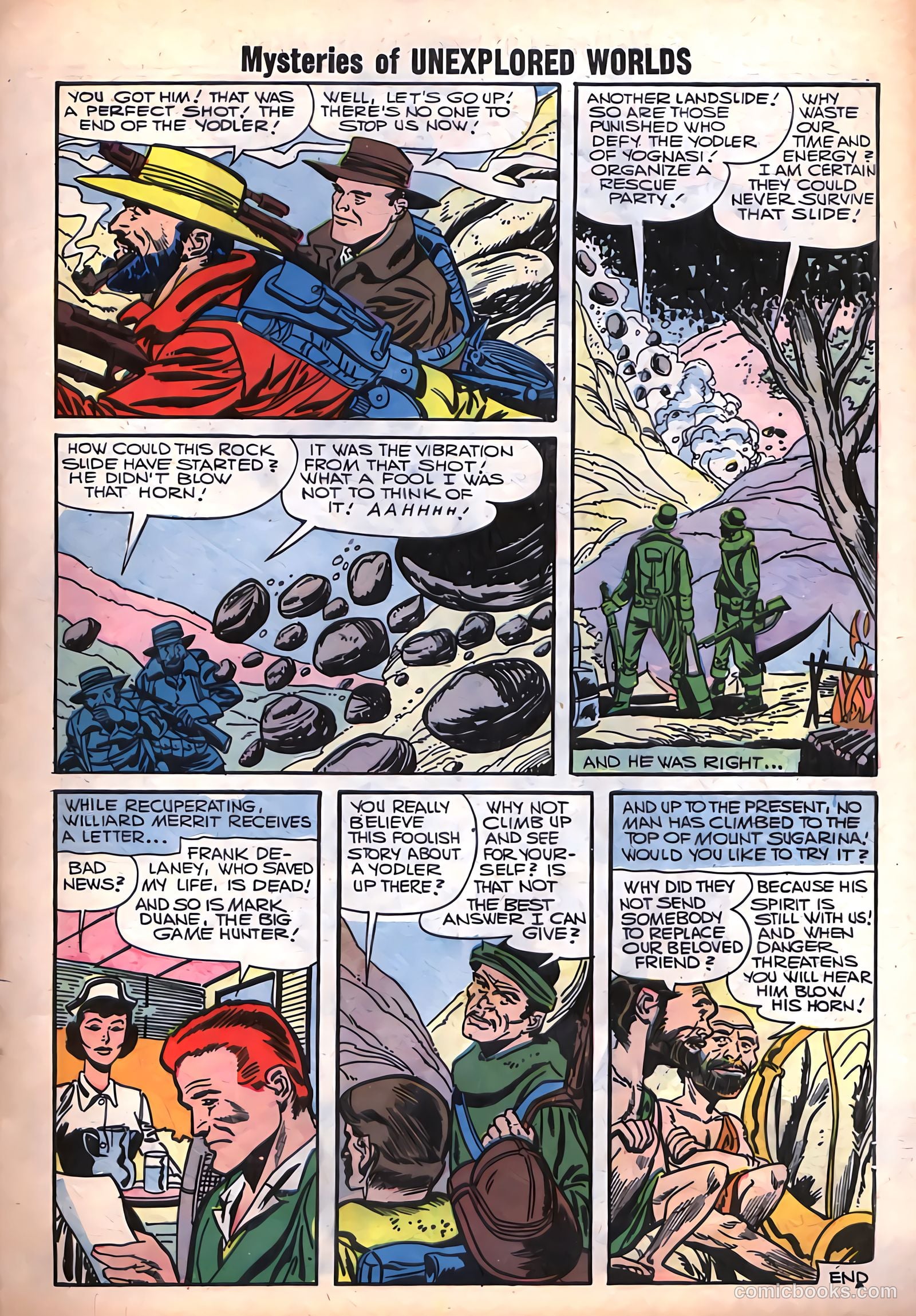 Mysteries of Unexplored Worlds #2 (1957) — page 25 of 36