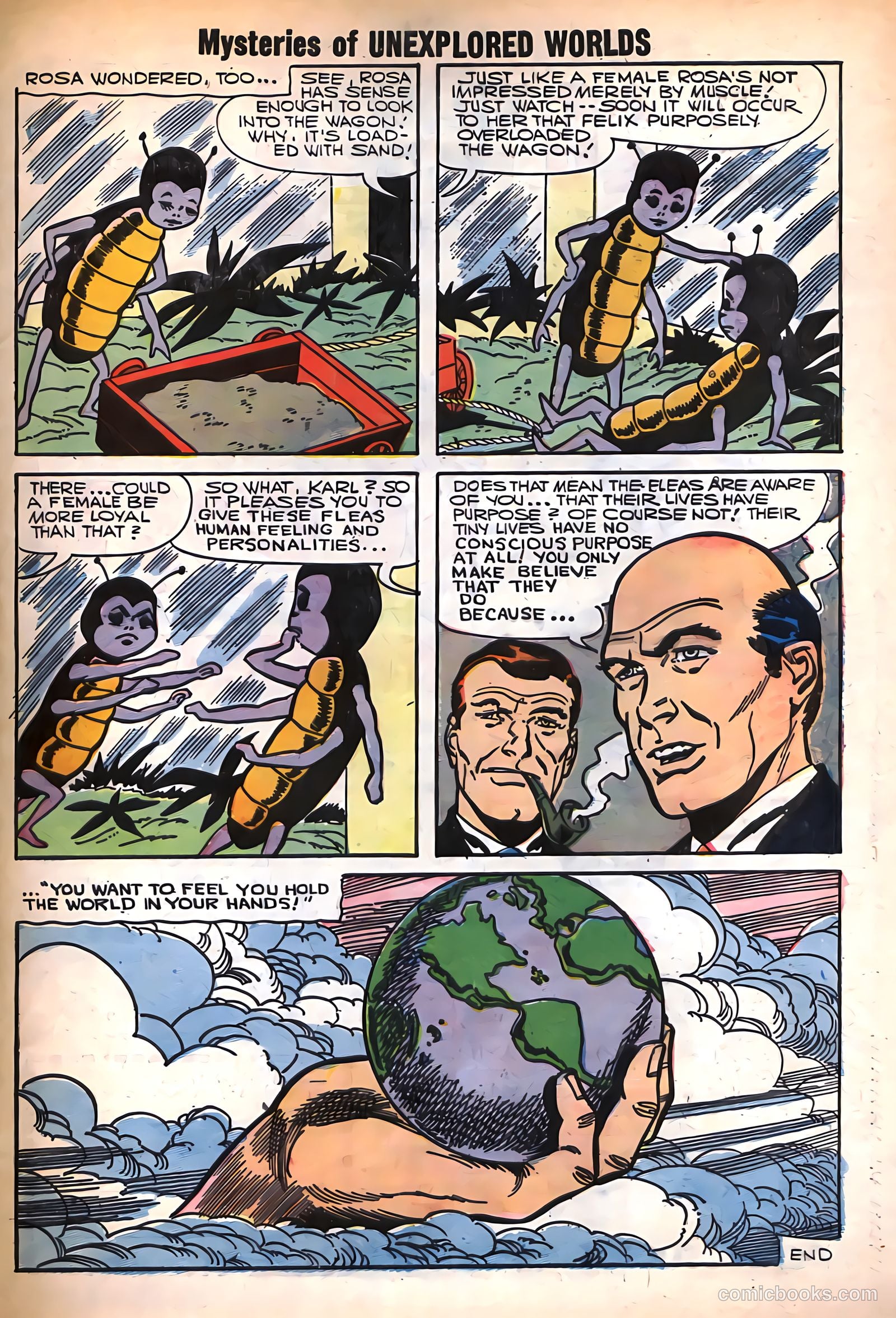 Mysteries of Unexplored Worlds #2 (1957) — page 33 of 36