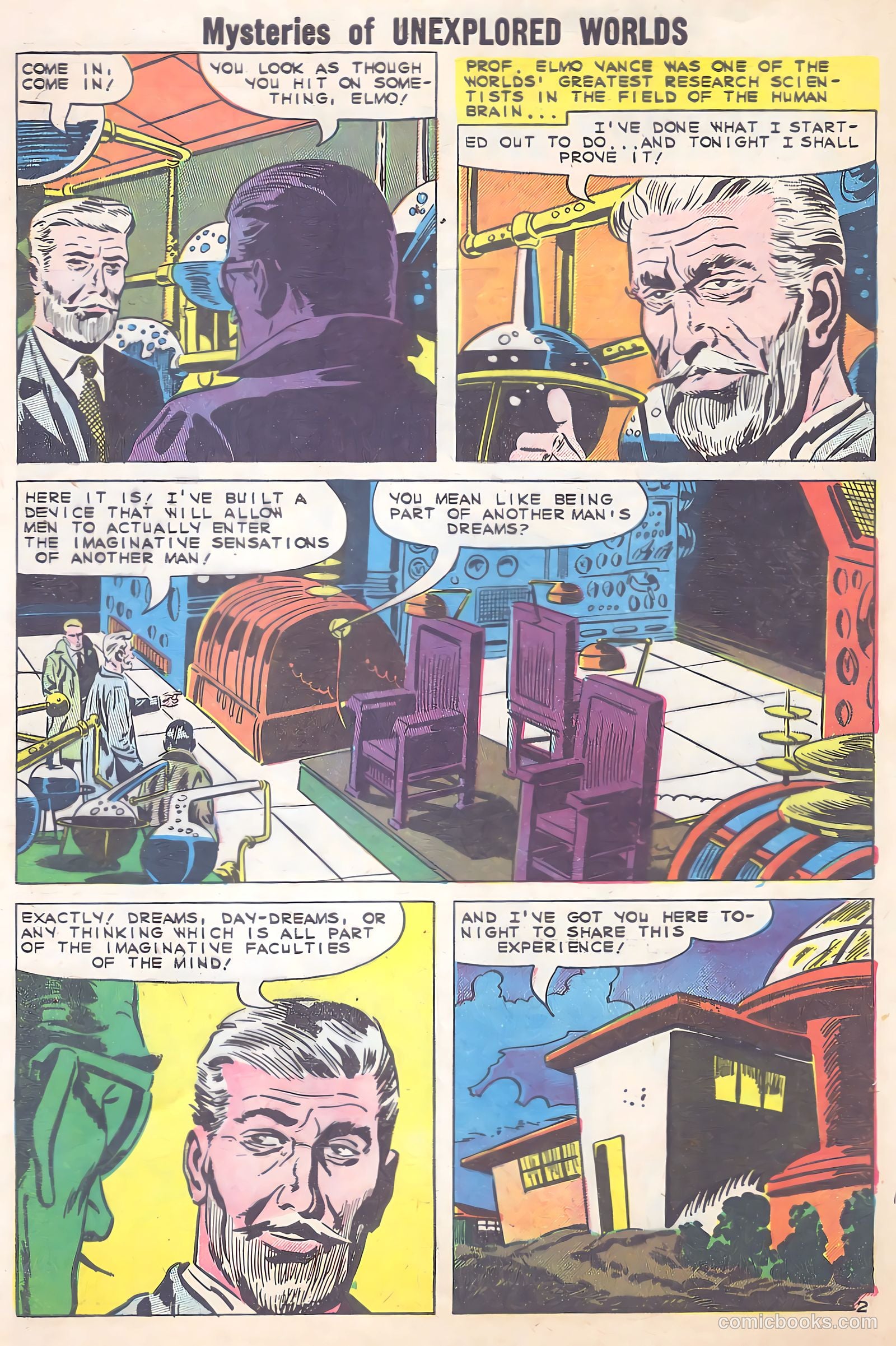 Mysteries of Unexplored Worlds #20 (1960) — page 4 of 36