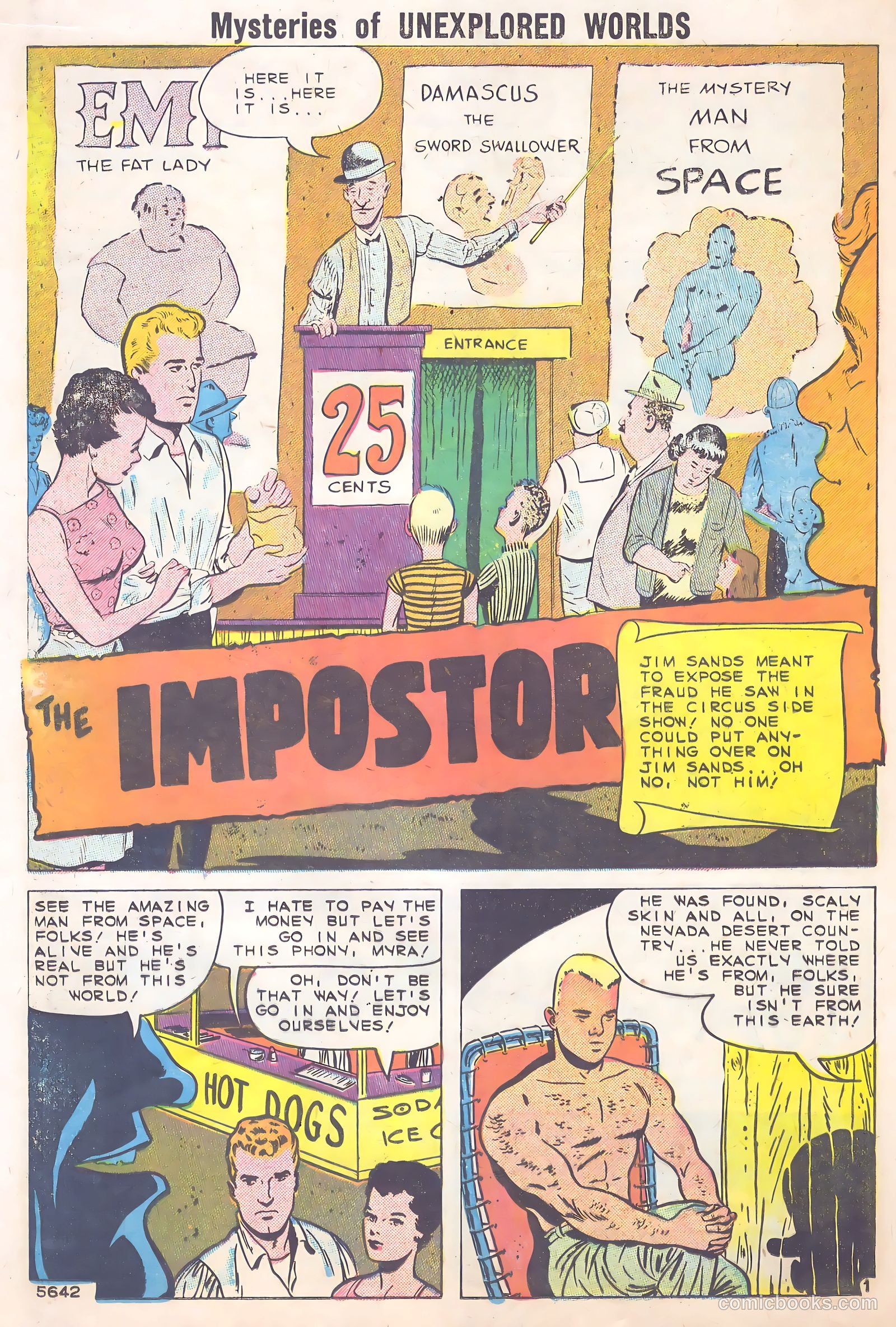 Mysteries of Unexplored Worlds #20 (1960) — page 12 of 36