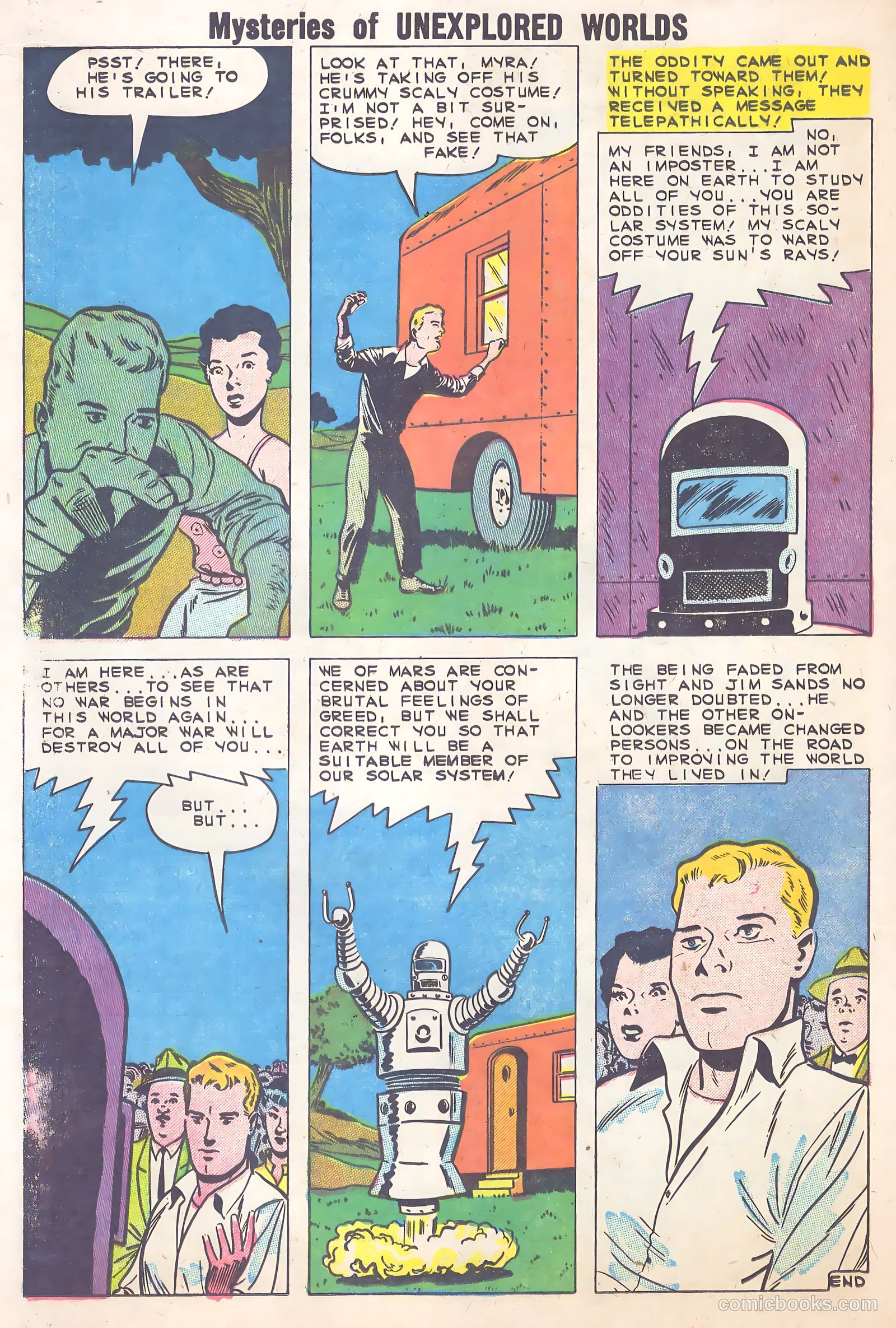 Mysteries of Unexplored Worlds #20 (1960) — page 16 of 36