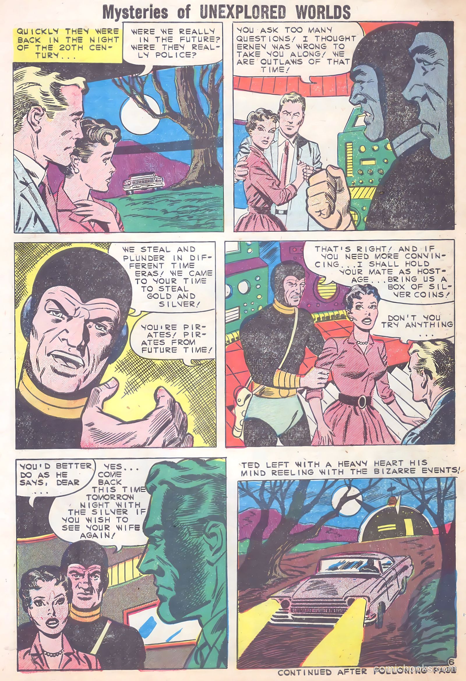 Mysteries of Unexplored Worlds #20 (1960) — page 30 of 36