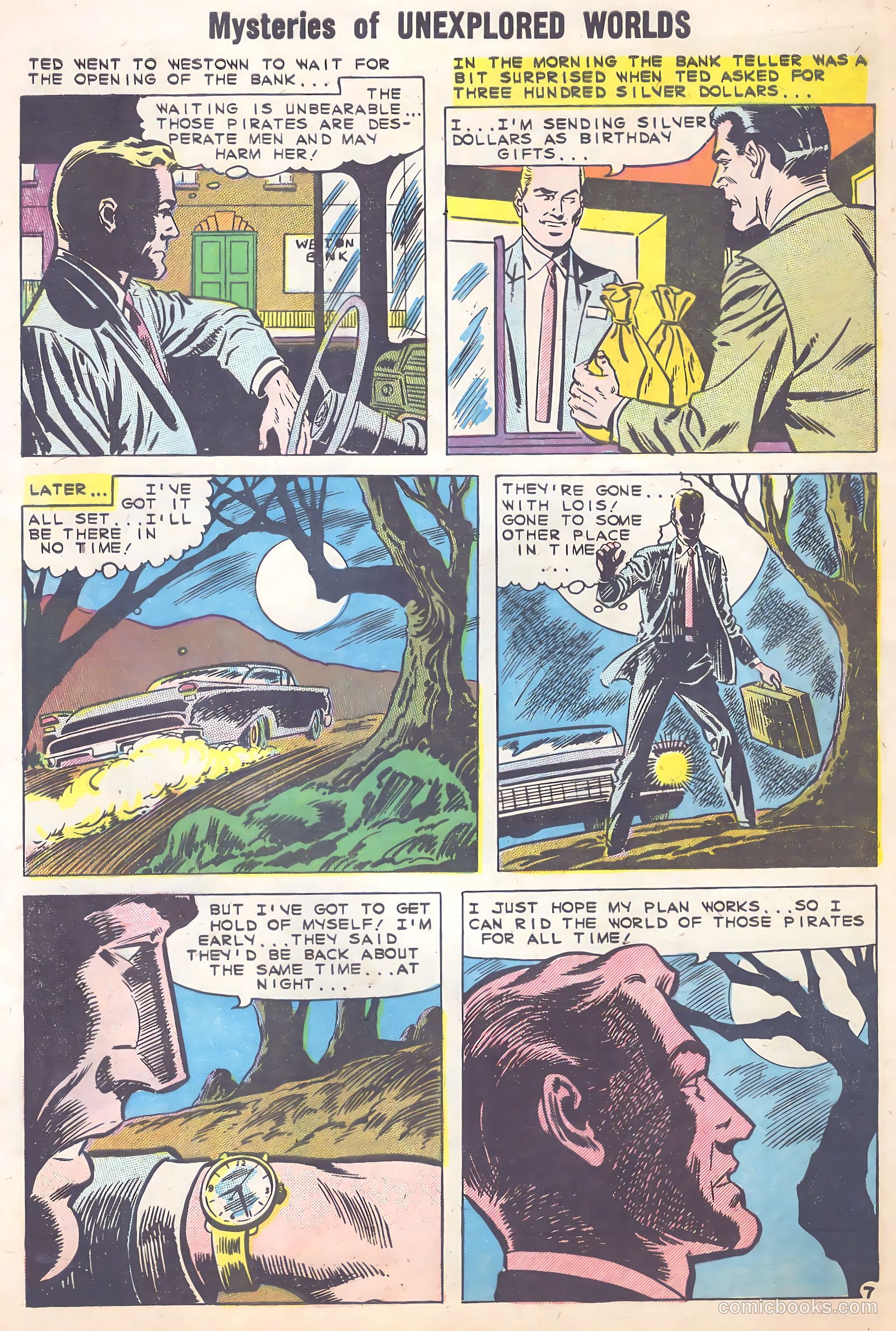 Mysteries of Unexplored Worlds #20 (1960) — page 32 of 36