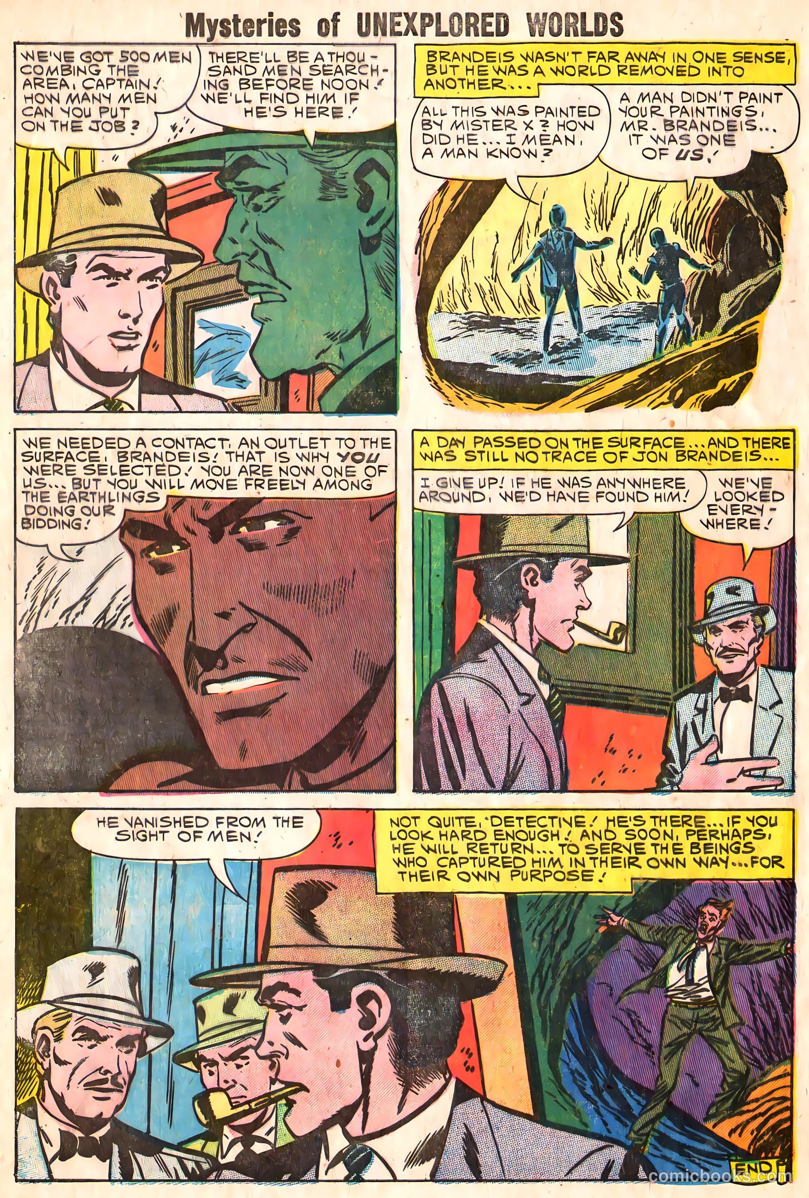 Mysteries of Unexplored Worlds #21 (1960) — page 8 of 37