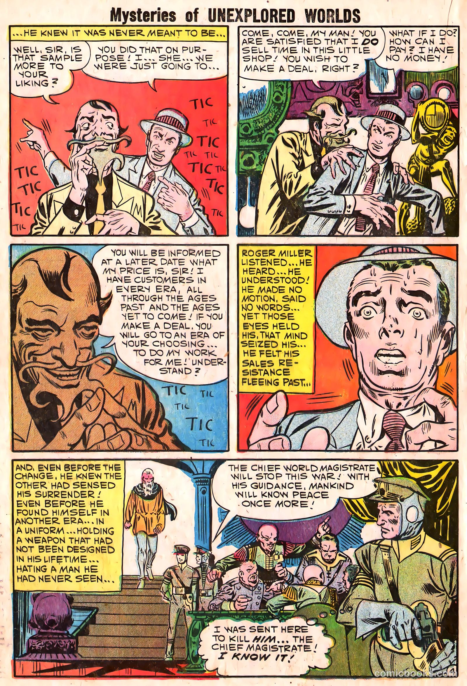 Mysteries of Unexplored Worlds #21 (1960) — page 20 of 37