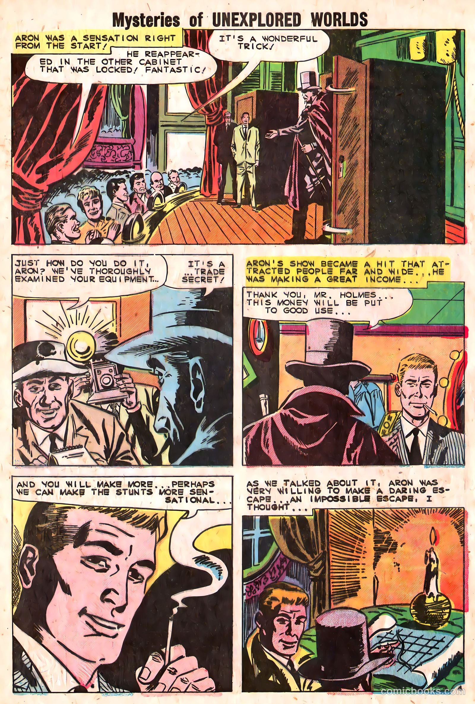 Mysteries of Unexplored Worlds #21 (1960) — page 28 of 37