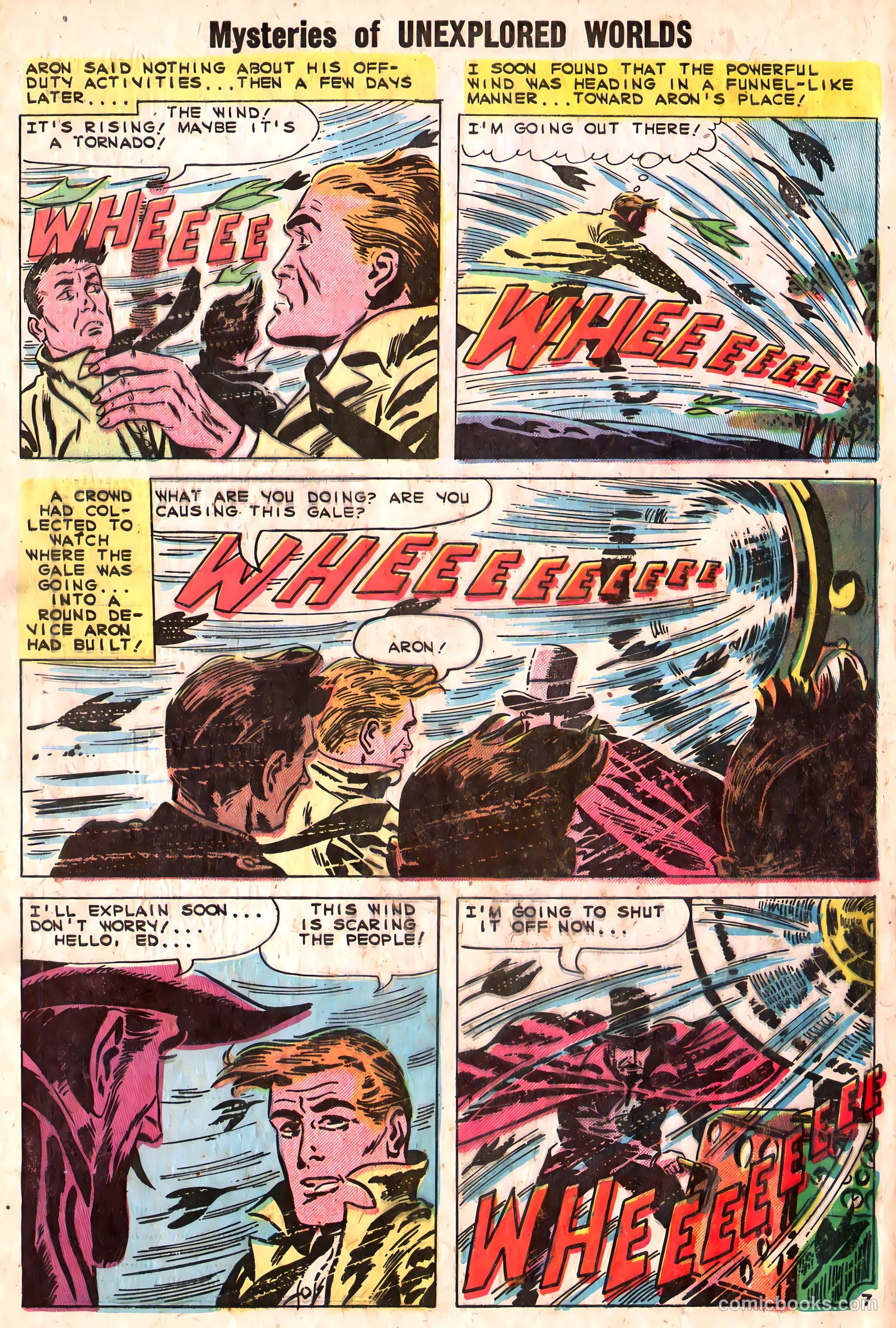 Mysteries of Unexplored Worlds #21 (1960) — page 32 of 37