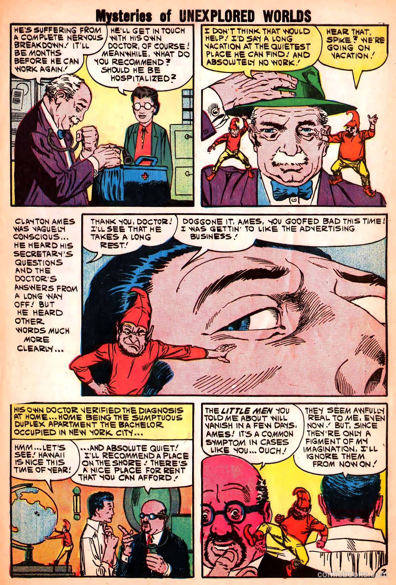Mysteries of Unexplored Worlds #23 (1961) — page 4 of 37