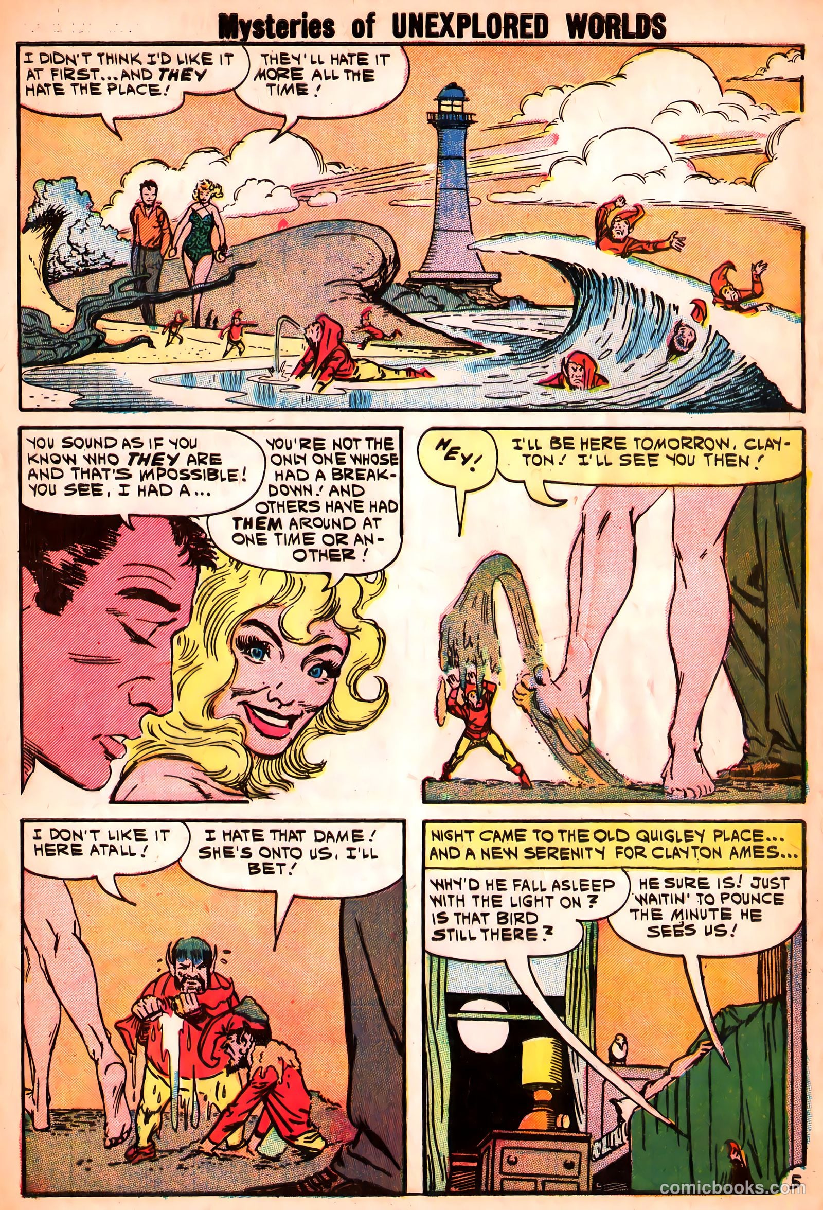 Mysteries of Unexplored Worlds #23 (1961) — page 8 of 37
