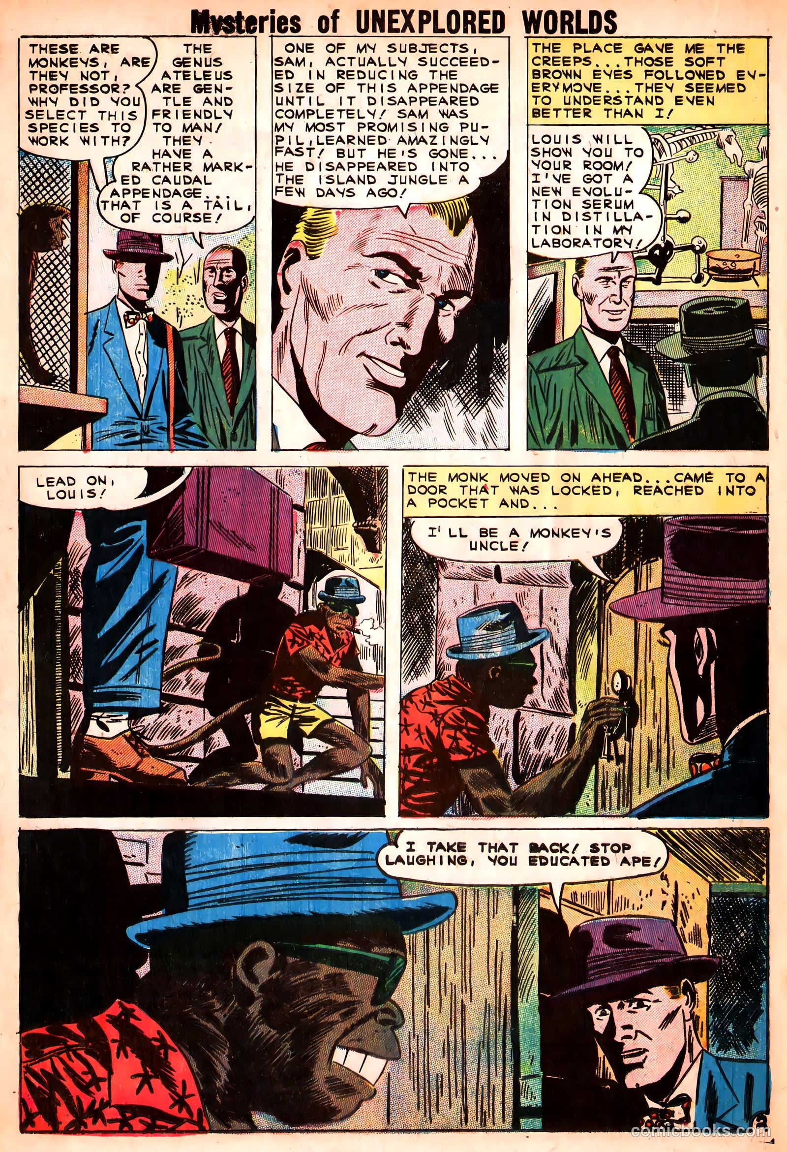 Mysteries of Unexplored Worlds #23 (1961) — page 16 of 37