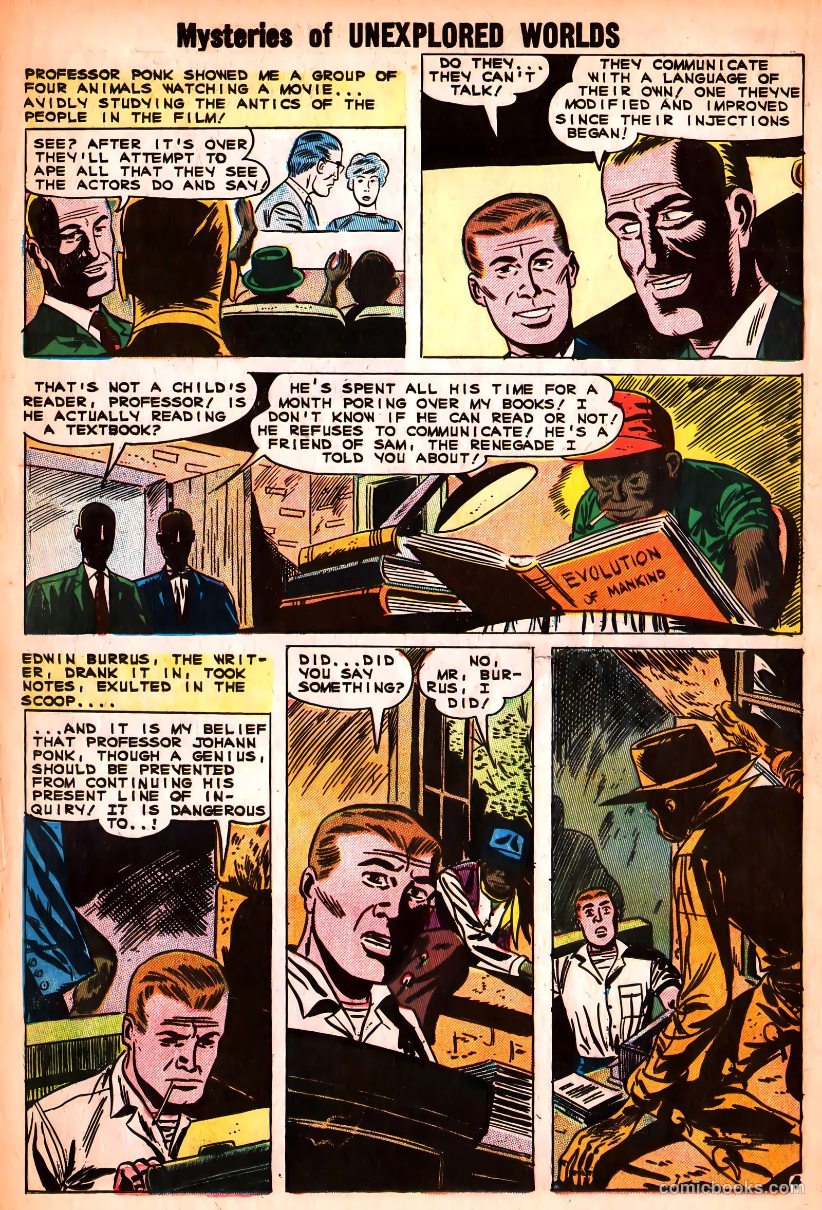 Mysteries of Unexplored Worlds #23 (1961) — page 18 of 37