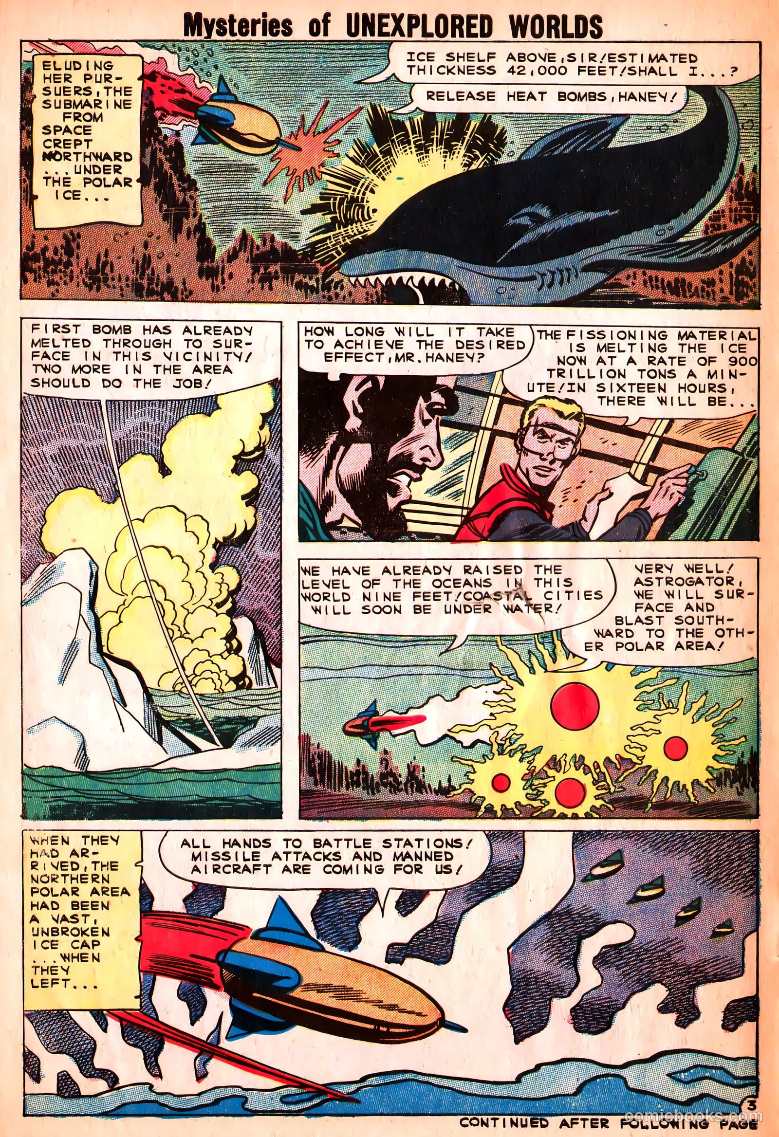 Mysteries of Unexplored Worlds #23 (1961) — page 30 of 37