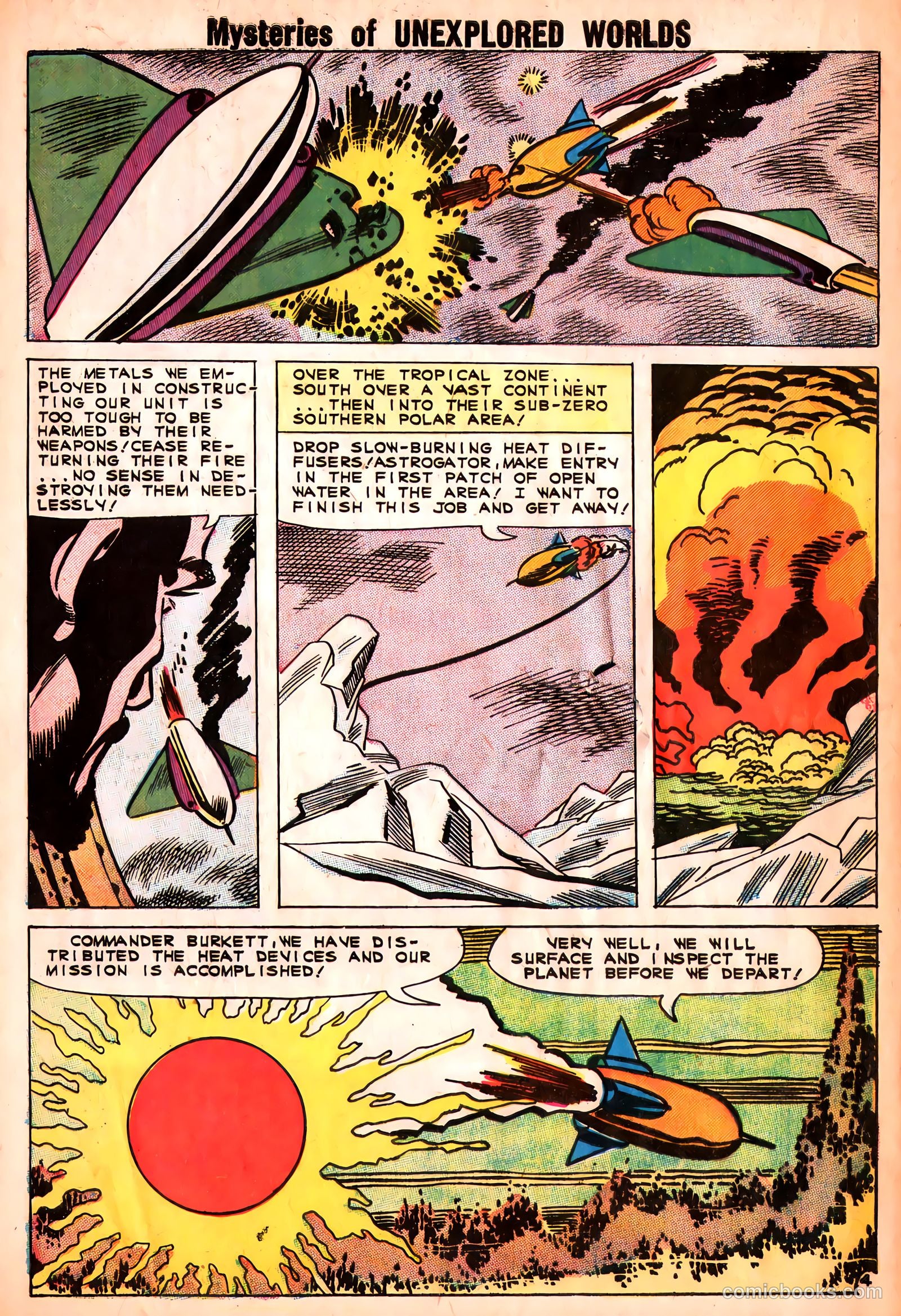 Mysteries of Unexplored Worlds #23 (1961) — page 32 of 37