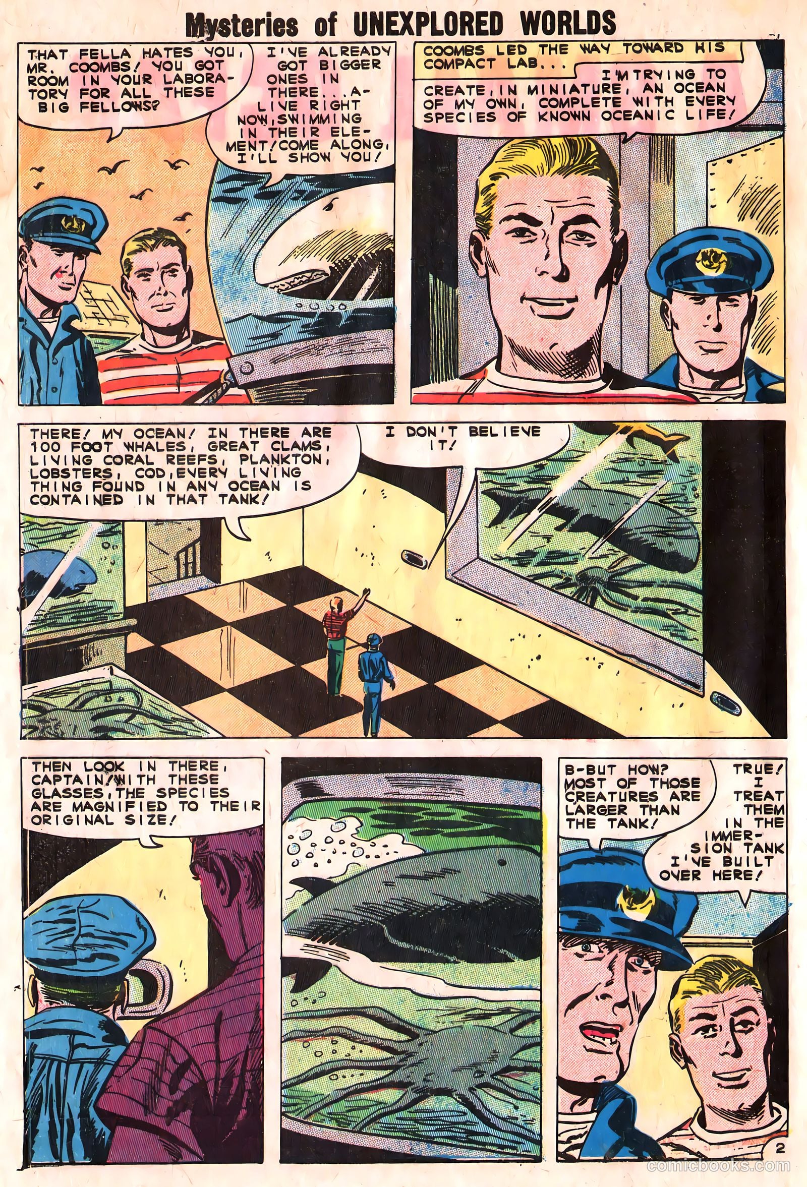 Mysteries of Unexplored Worlds #24 (1961) — page 4 of 37