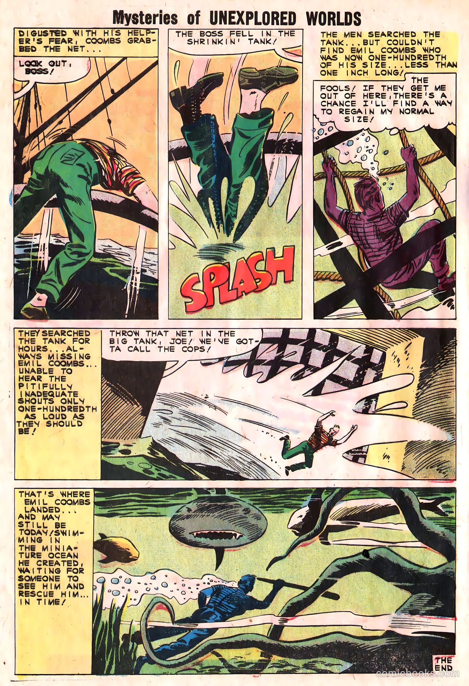 Mysteries of Unexplored Worlds #24 (1961) — page 8 of 37