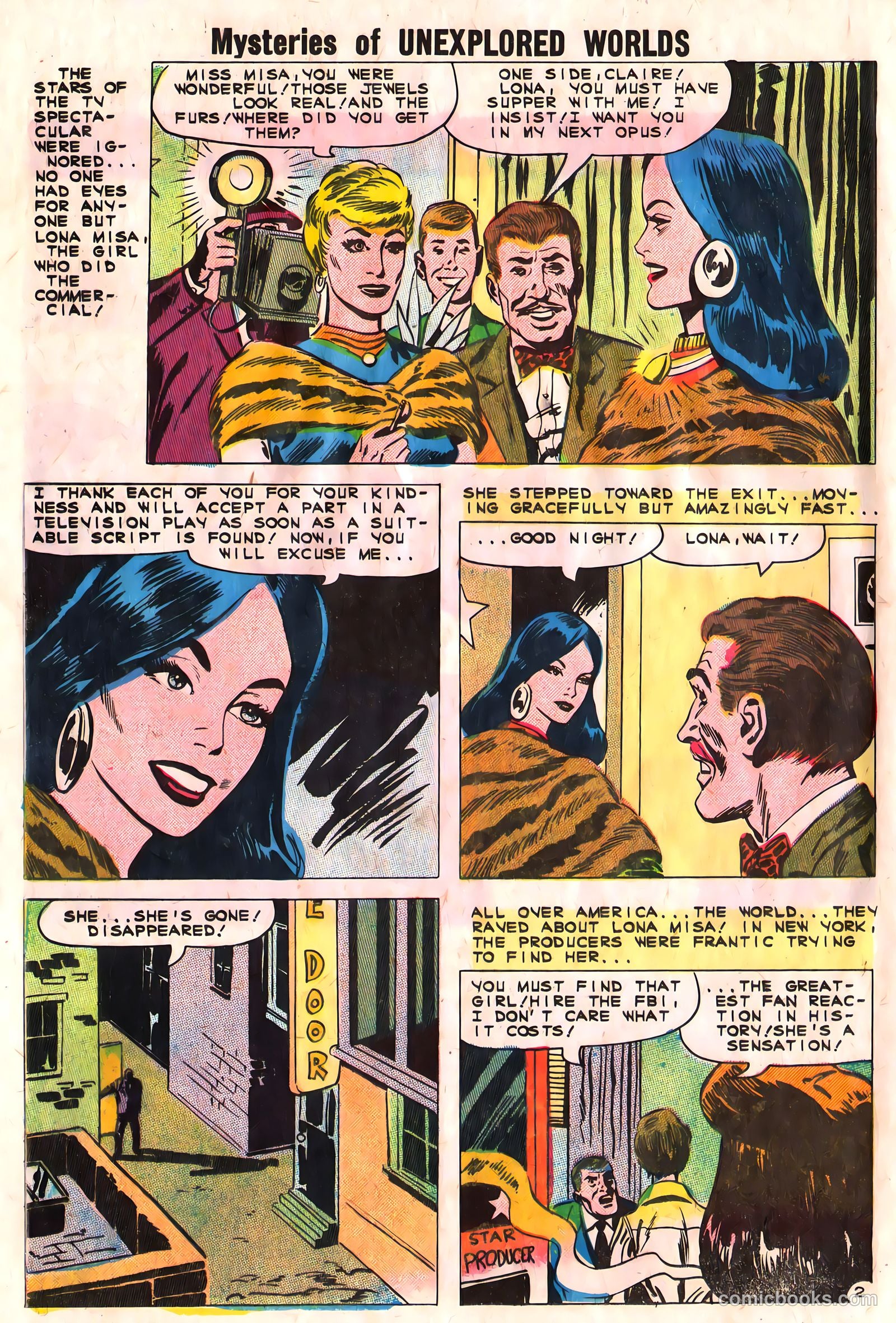 Mysteries of Unexplored Worlds #24 (1961) — page 12 of 37