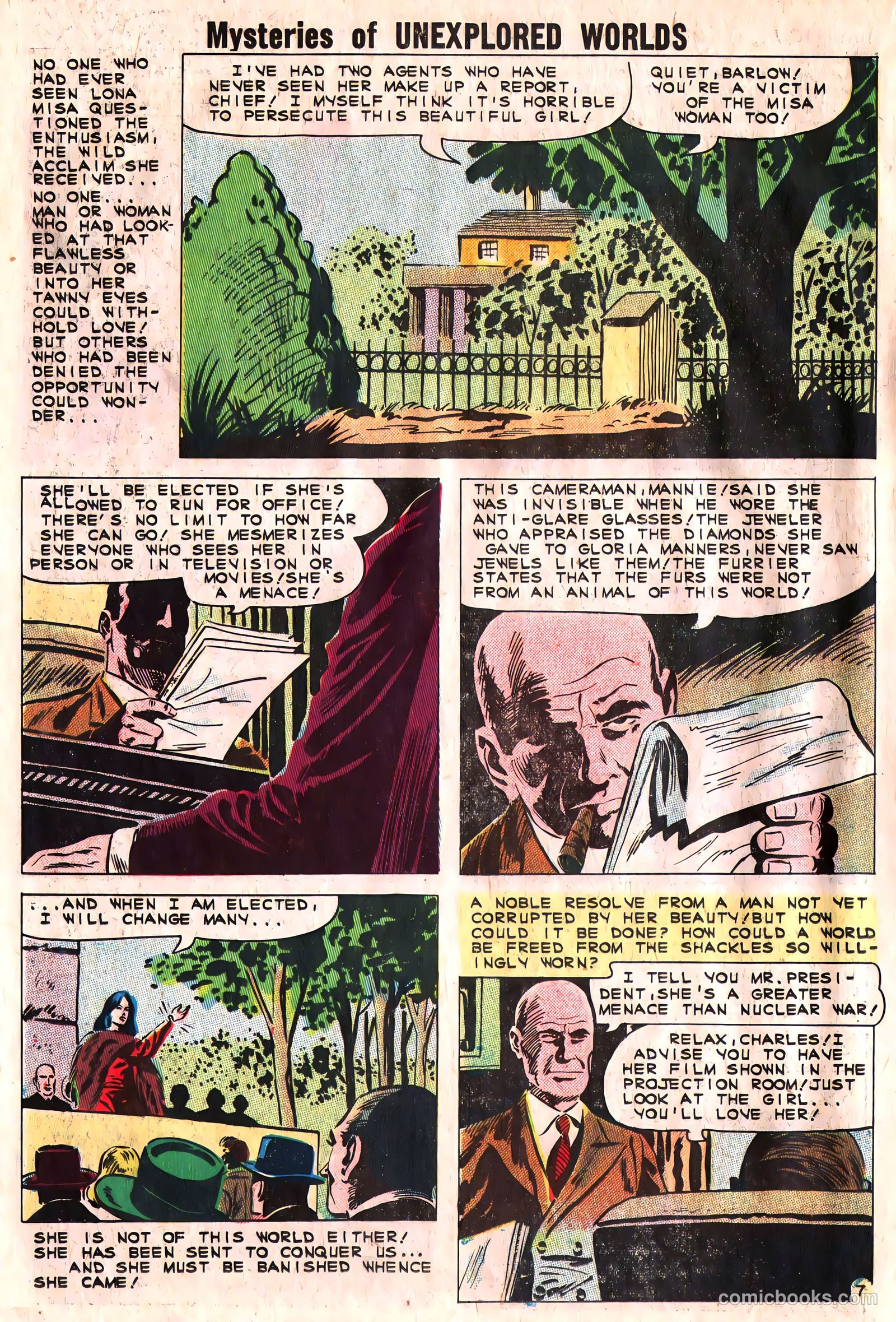 Mysteries of Unexplored Worlds #24 (1961) — page 18 of 37