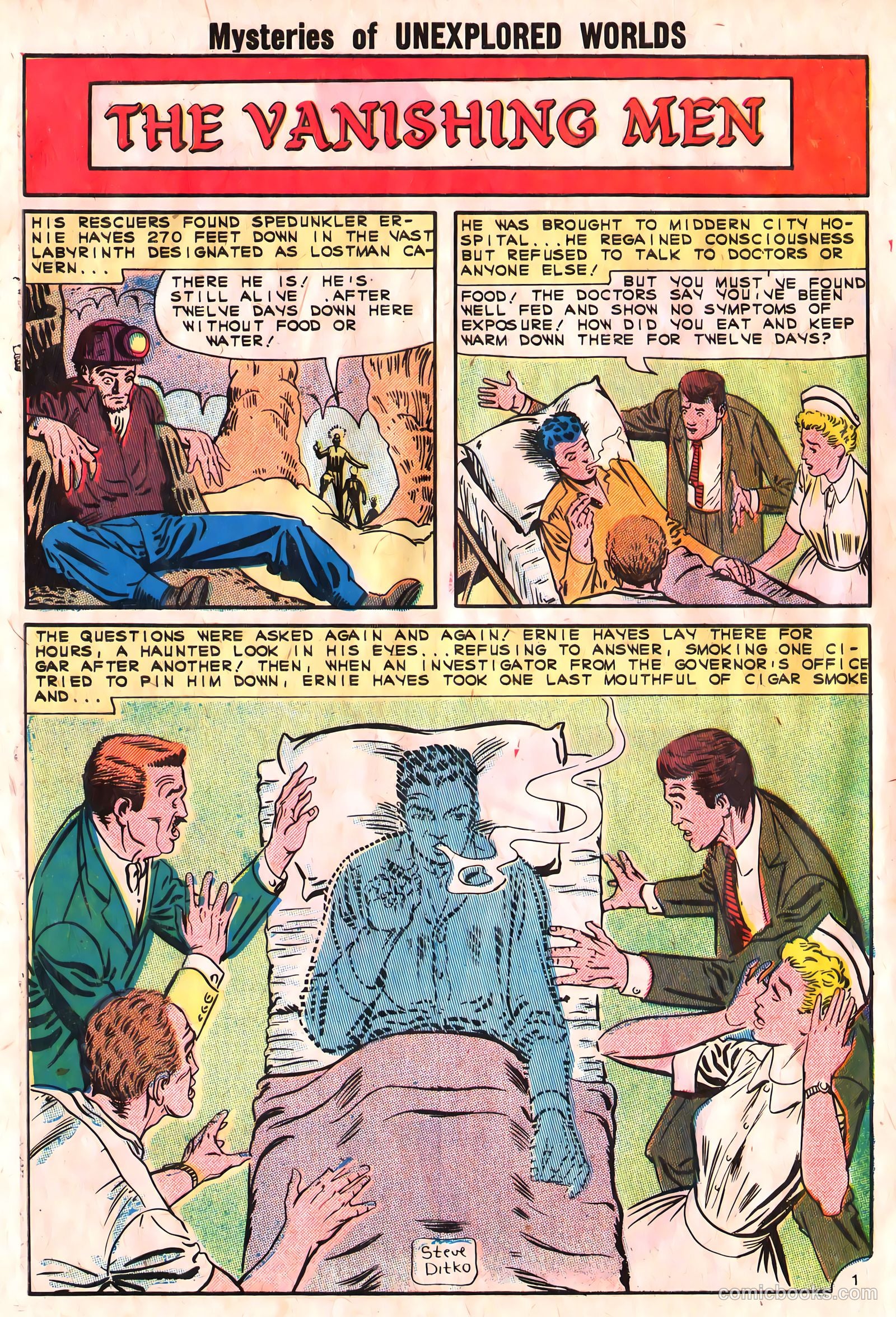 Mysteries of Unexplored Worlds #24 (1961) — page 28 of 37